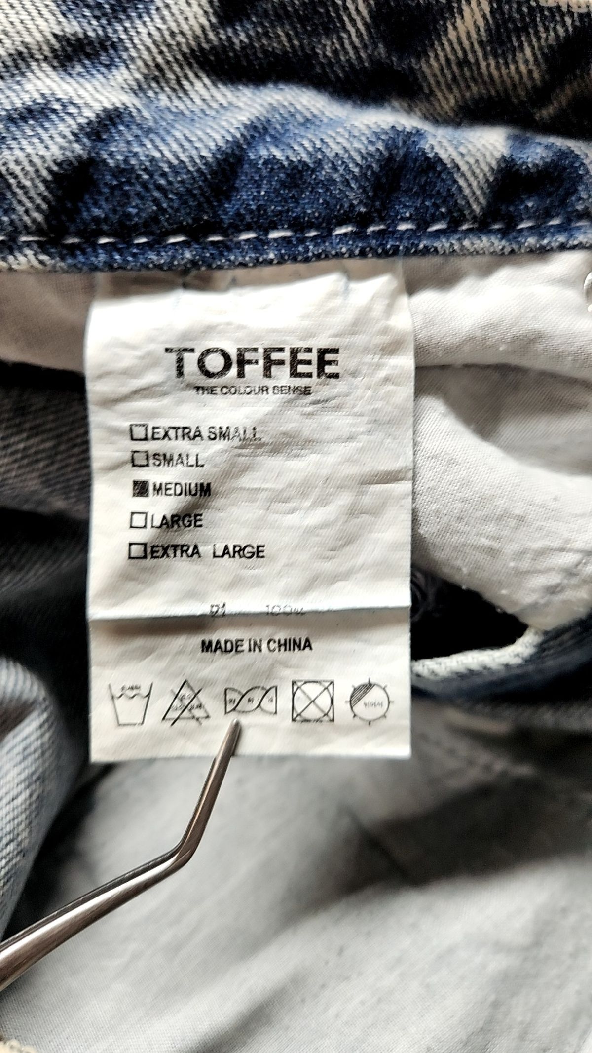 토피(TOFFEE) 청/데님 팬츠 M