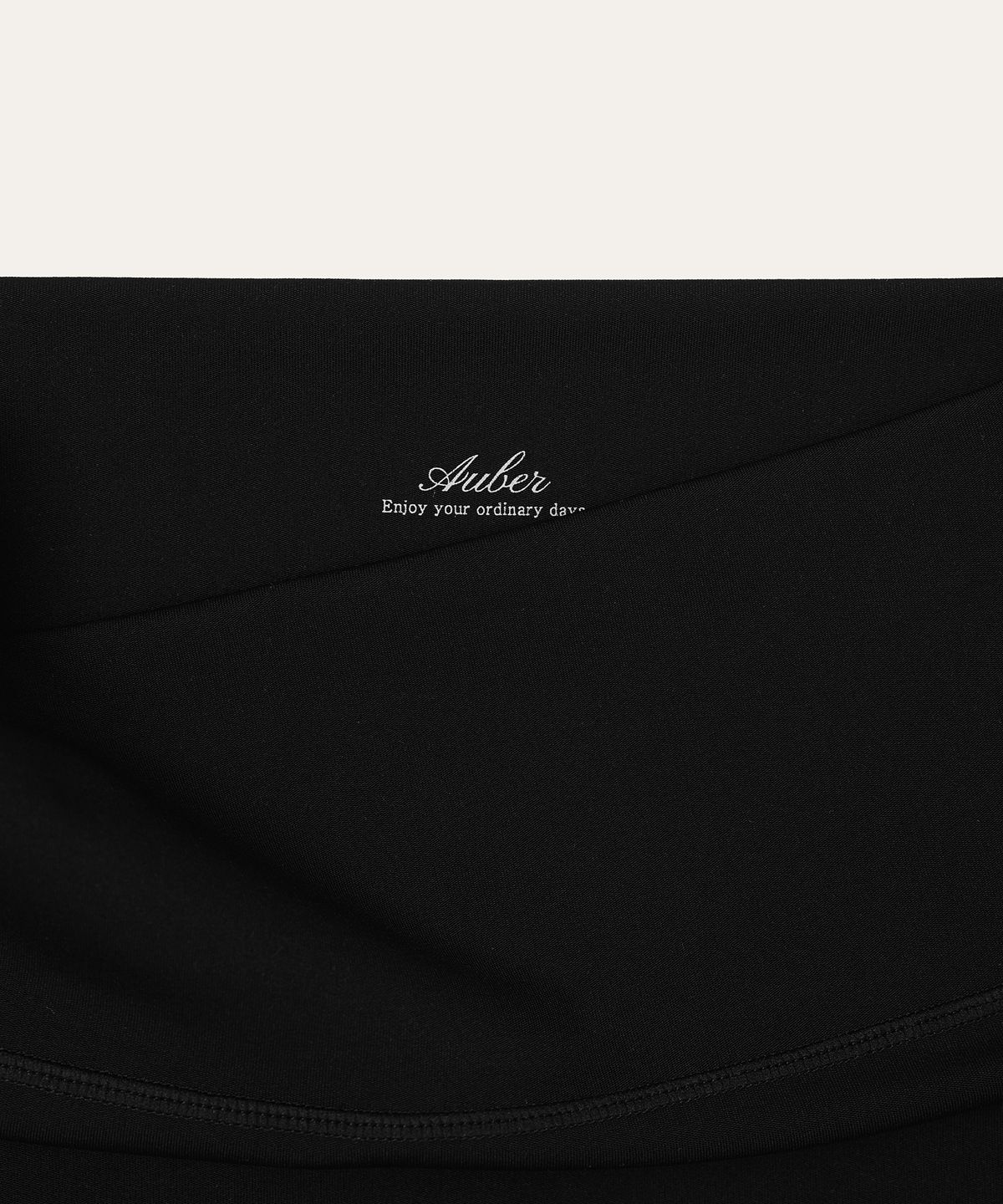 오베르(AUBER) Tension Biker Leggings - Black