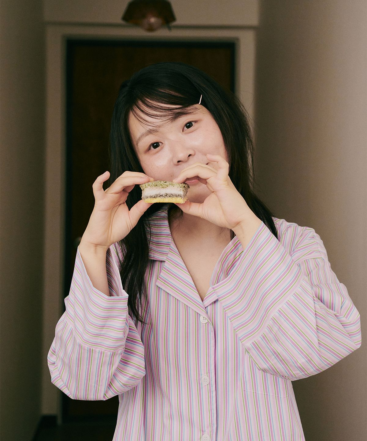 오끼뜨(OGGITT) (uni)도미토리 시즌 무지개설기 파자마