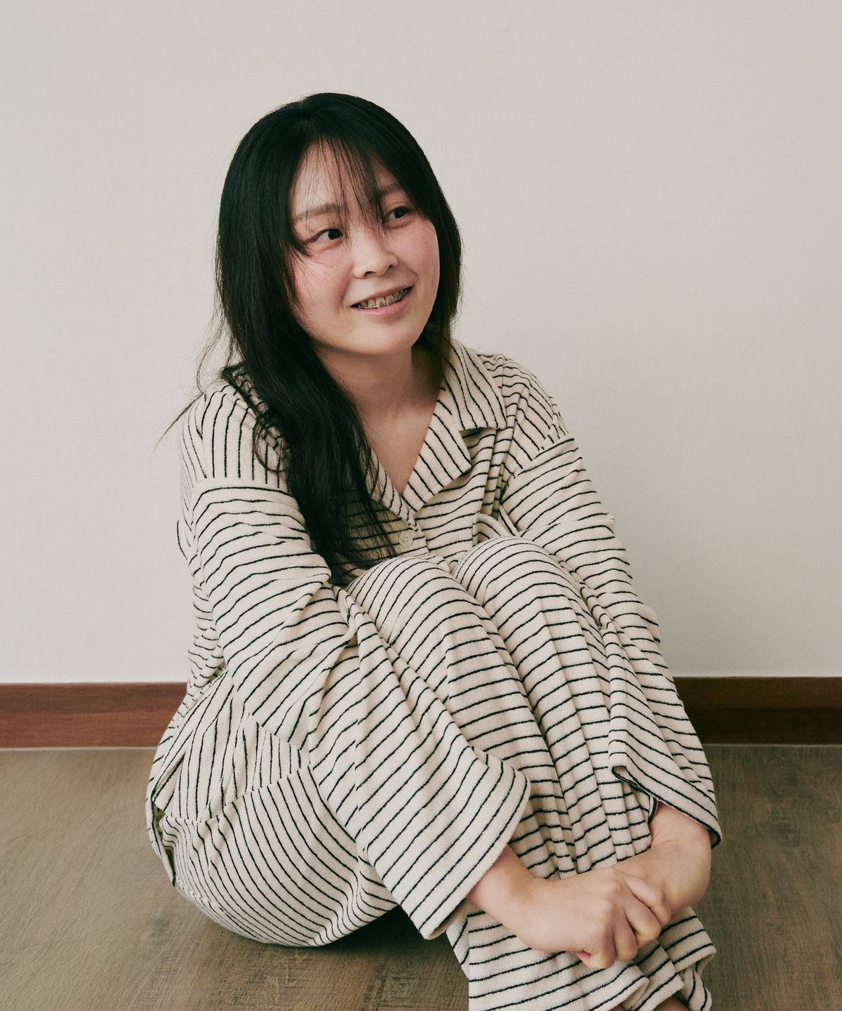 오끼뜨(OGGITT) (uni)도미토리 테리 파자마 꿀설기