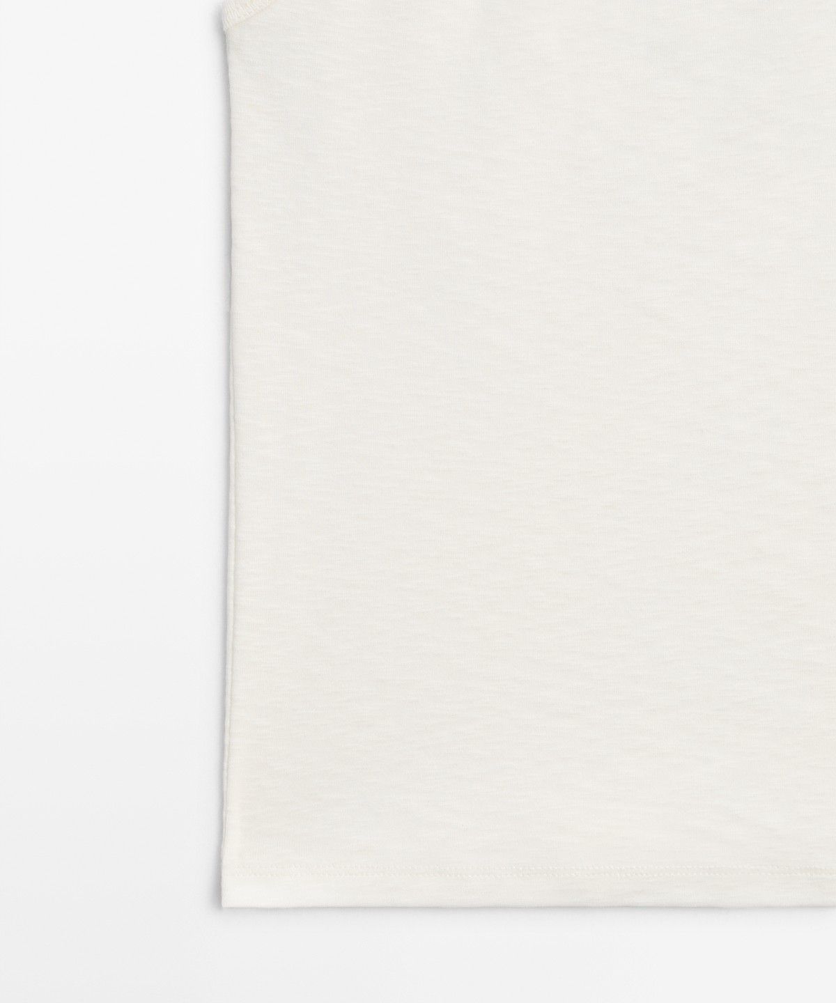 마시모두띠(MASSIMO DUTTI) 코튼 블렌드 스트랩 탑
