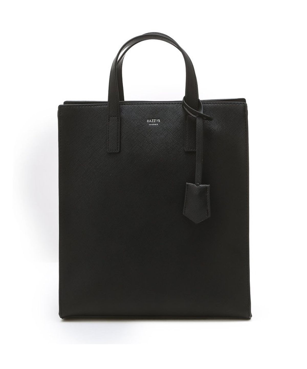 헤지스 맨 액세서리(HAZZYS MEN ACC) 블랙 로고배색 크로스 토트백 31cm HJBA6F885BK