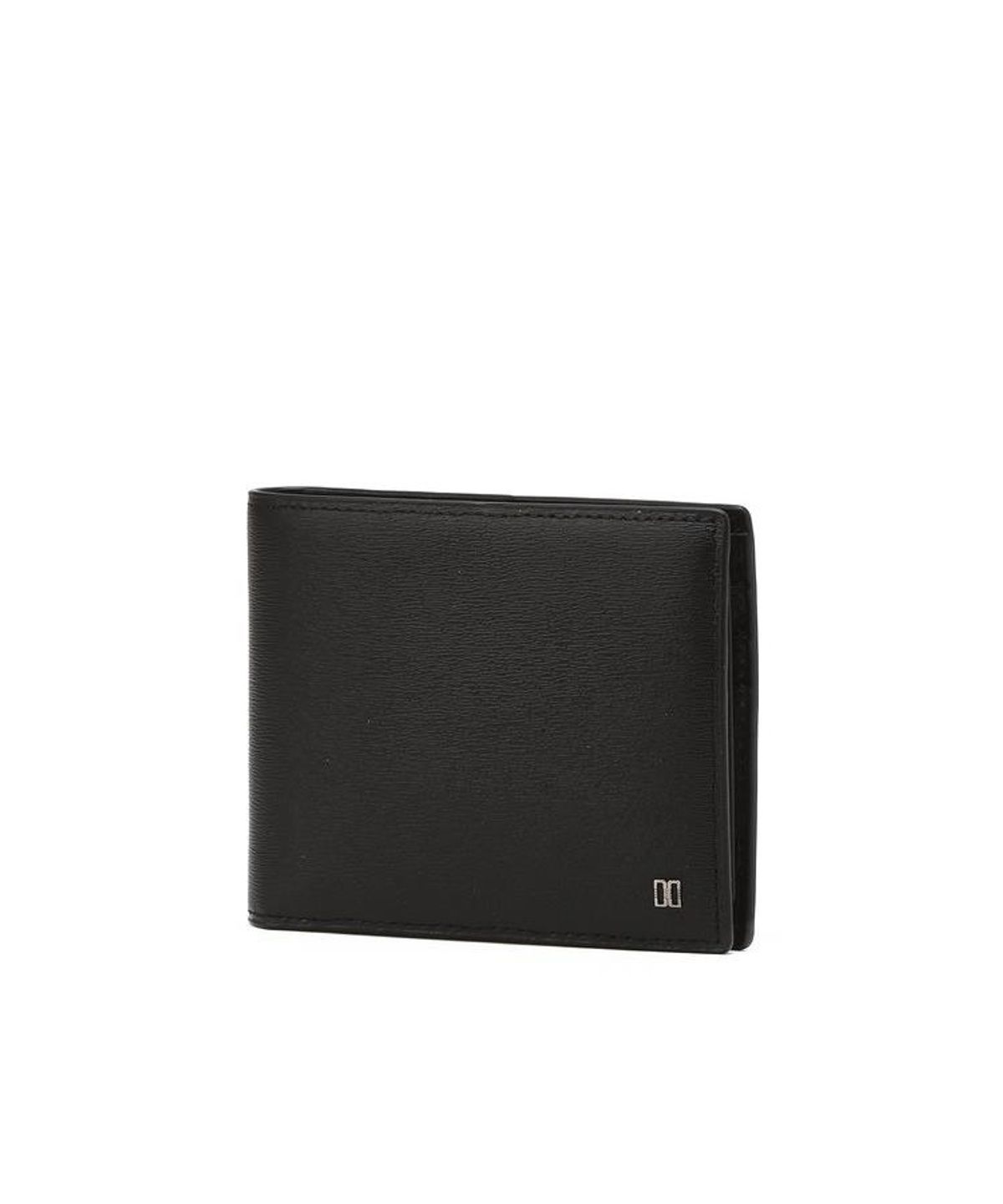 닥스 남성 액세서리(DAKS MEN'S ACCESSORIES) 블랙 단색 소가죽 지갑 벨트 세트 DBWA6E982BK