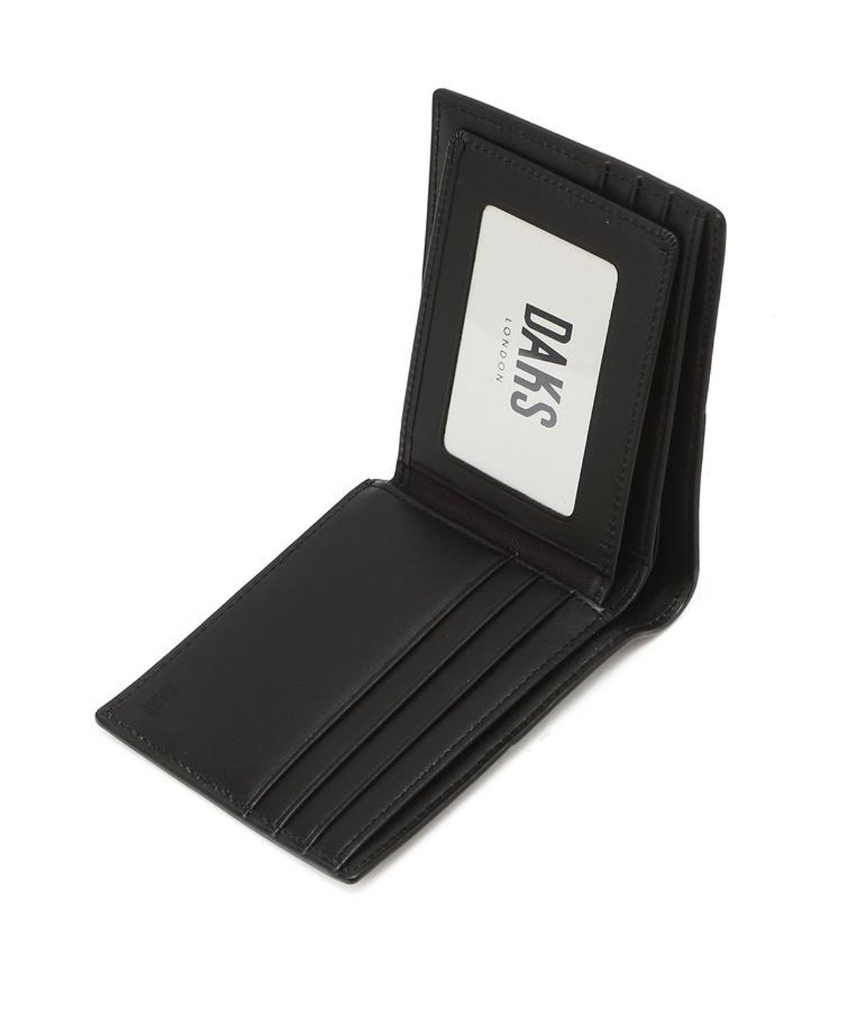 닥스 남성 액세서리(DAKS MEN'S ACCESSORIES) 블랙 단색 소가죽 지갑 벨트 세트 DBWA6E982BK