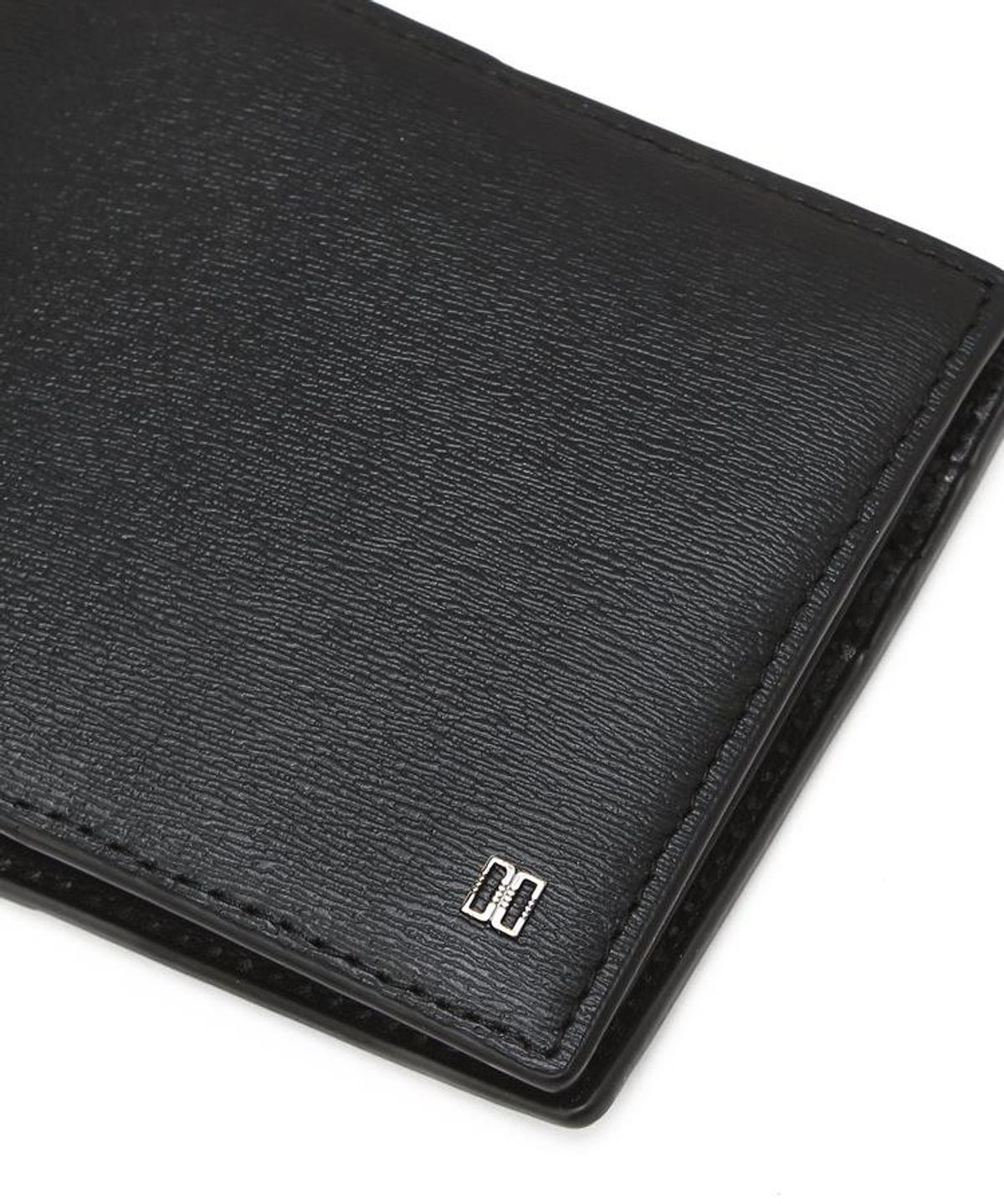 닥스 남성 액세서리(DAKS MEN'S ACCESSORIES) 블랙 단색 소가죽 지갑 벨트 세트 DBWA6E982BK