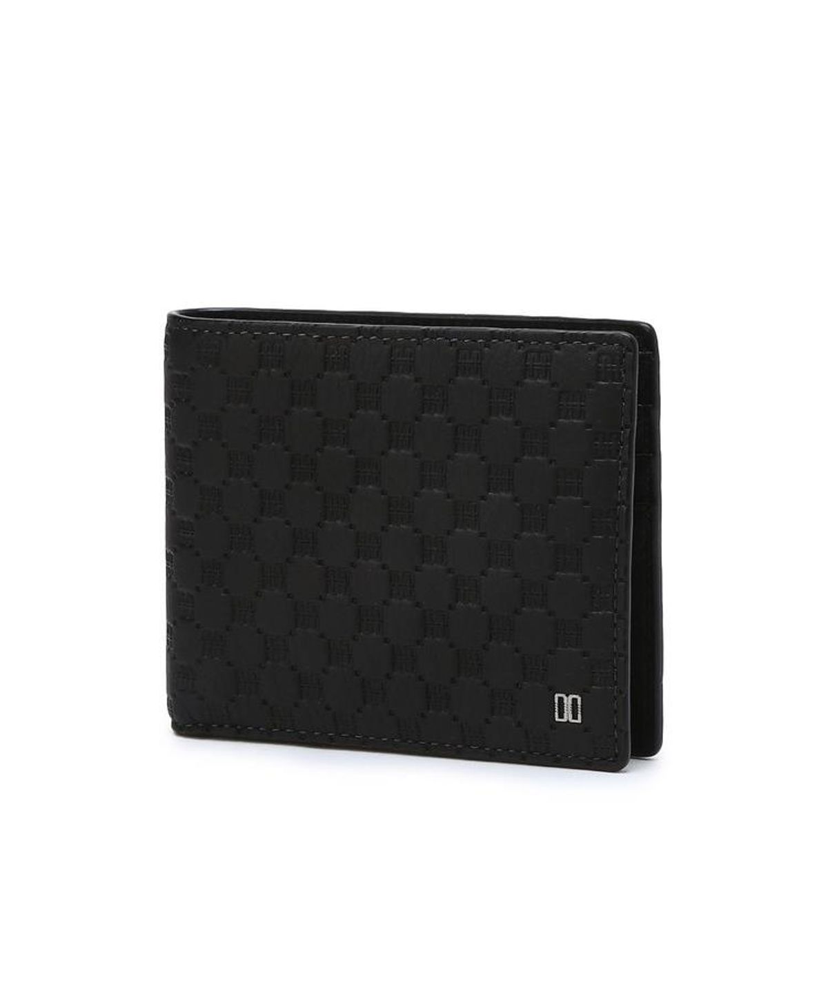 닥스 남성 액세서리(DAKS MEN'S ACCESSORIES) 블랙 루이스 DD패턴 자동벨트 반지갑 세트 DBWA6F981BK
