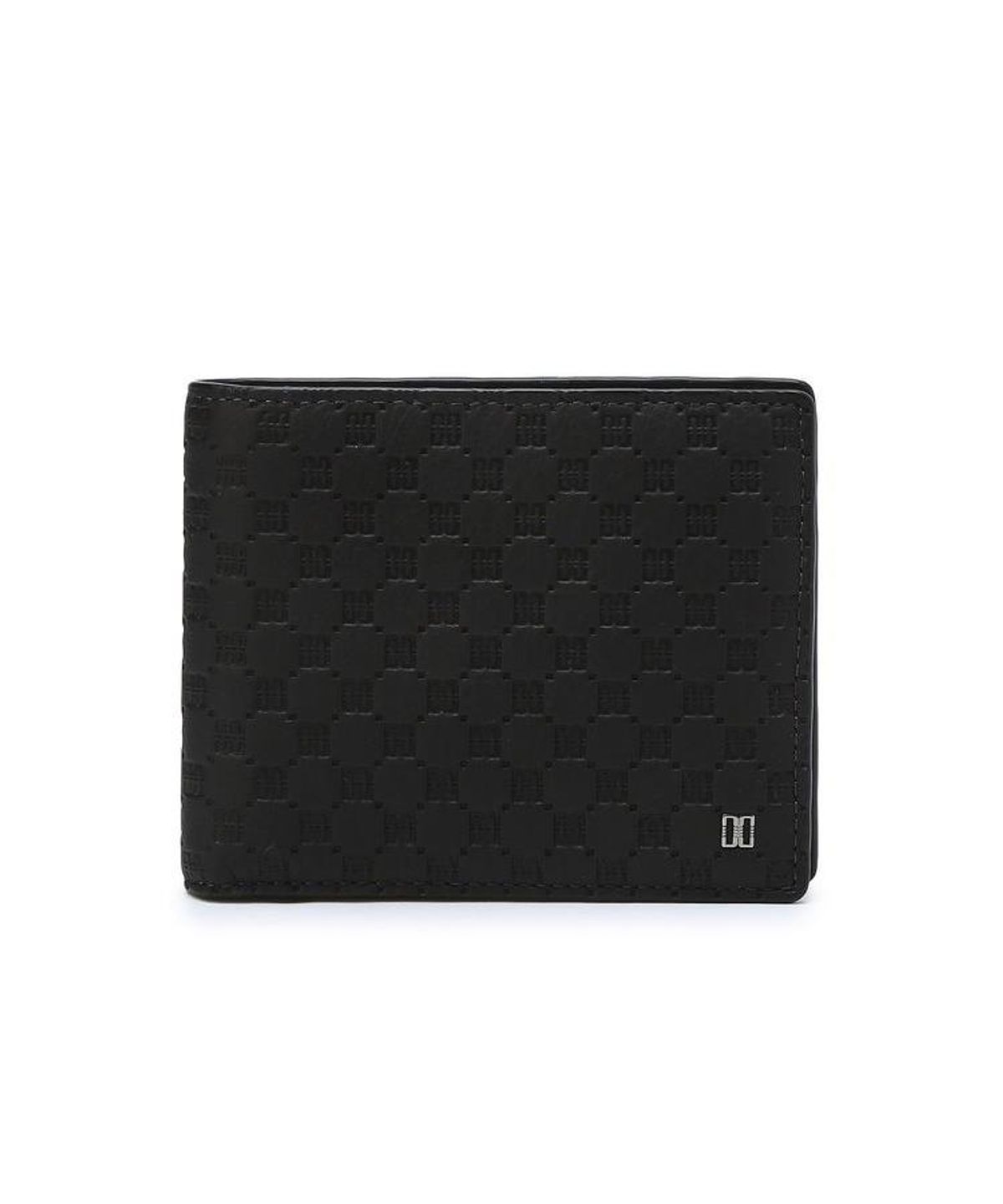 닥스 남성 액세서리(DAKS MEN'S ACCESSORIES) 블랙 루이스 DD패턴 자동벨트 반지갑 세트 DBWA6F981BK