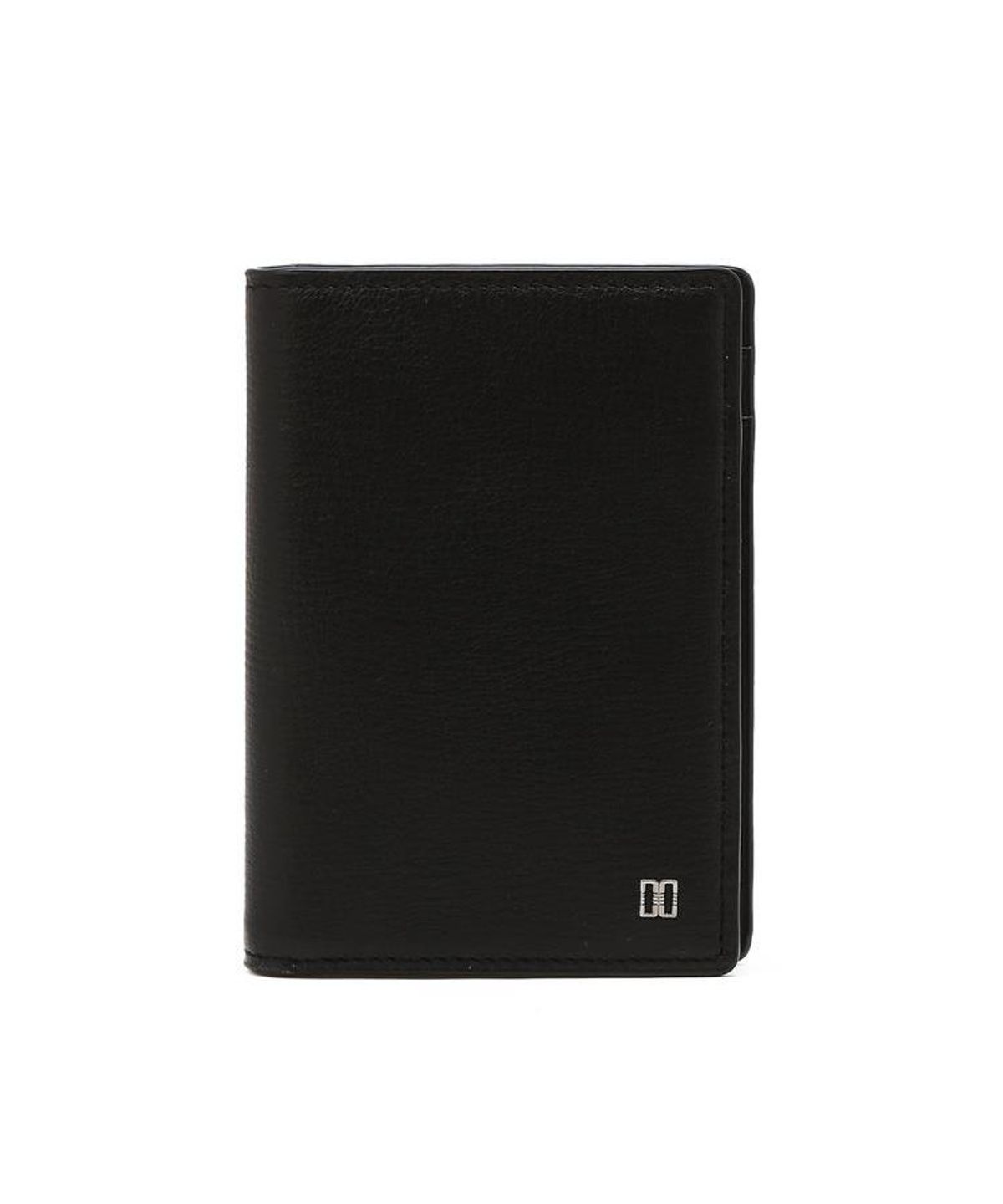 닥스 남성 액세서리(DAKS MEN'S ACCESSORIES) 블랙 DD로고 소가죽 카드지갑 DBHO6E911BK