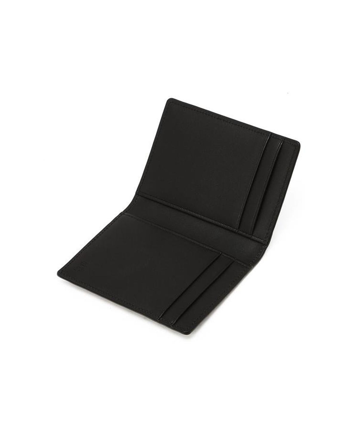 닥스 남성 액세서리(DAKS MEN'S ACCESSORIES) 블랙 DD로고 소가죽 카드지갑 DBHO6E911BK