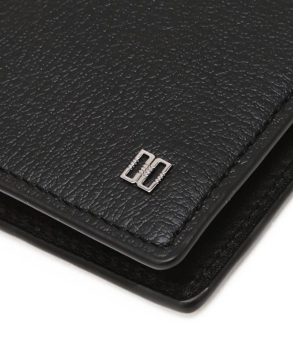 닥스 남성 액세서리(DAKS MEN'S ACCESSORIES) 블랙 DD로고 소가죽 카드지갑 DBHO6E911BK