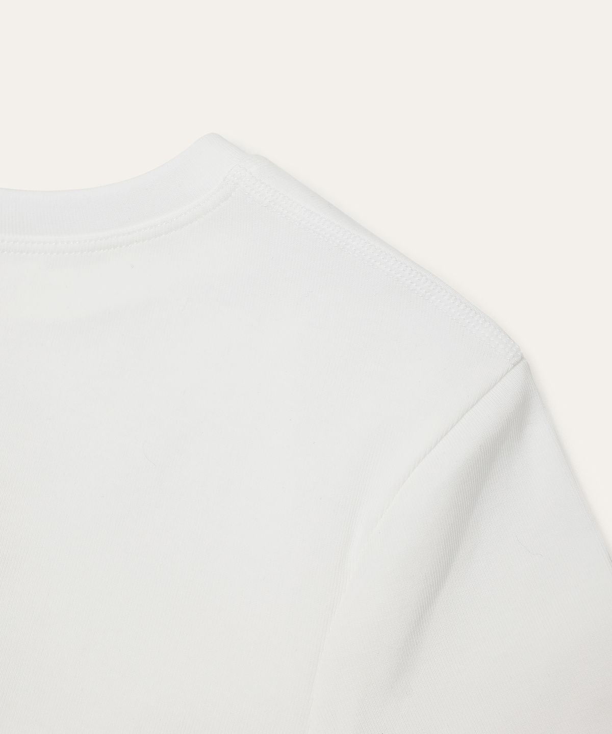오베르(AUBER) Organic Short Sleeve - White