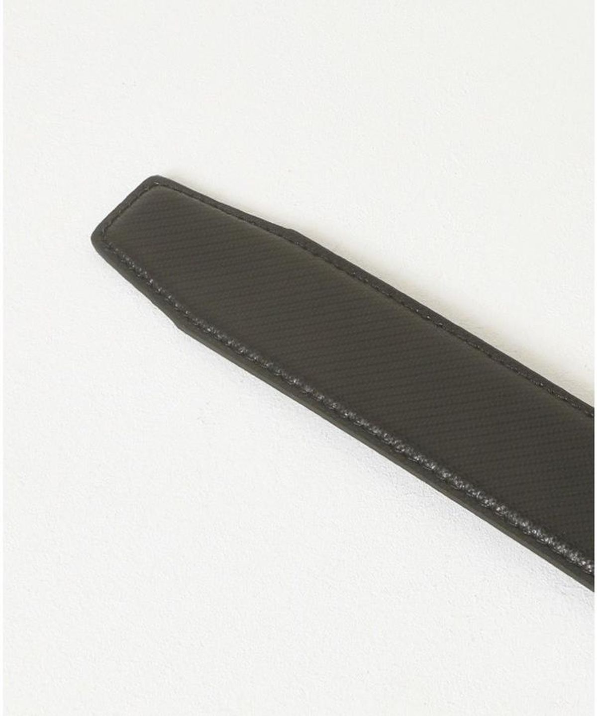 닥스 남성 액세서리(DAKS MEN'S ACCESSORIES) (Carbon) 블랙 카본 패턴 무광버클 소가죽 자동벨트 DBBE6F926BK