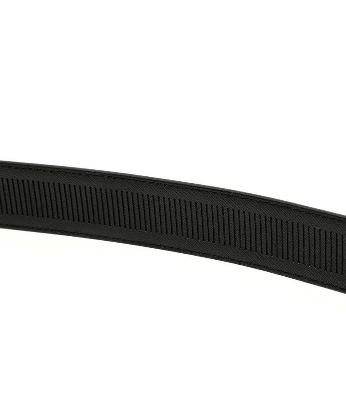닥스 남성 액세서리(DAKS MEN'S ACCESSORIES) 닥스 블랙 DD장식 무광버클 소가죽 자동벨트 DBBE6F762BK