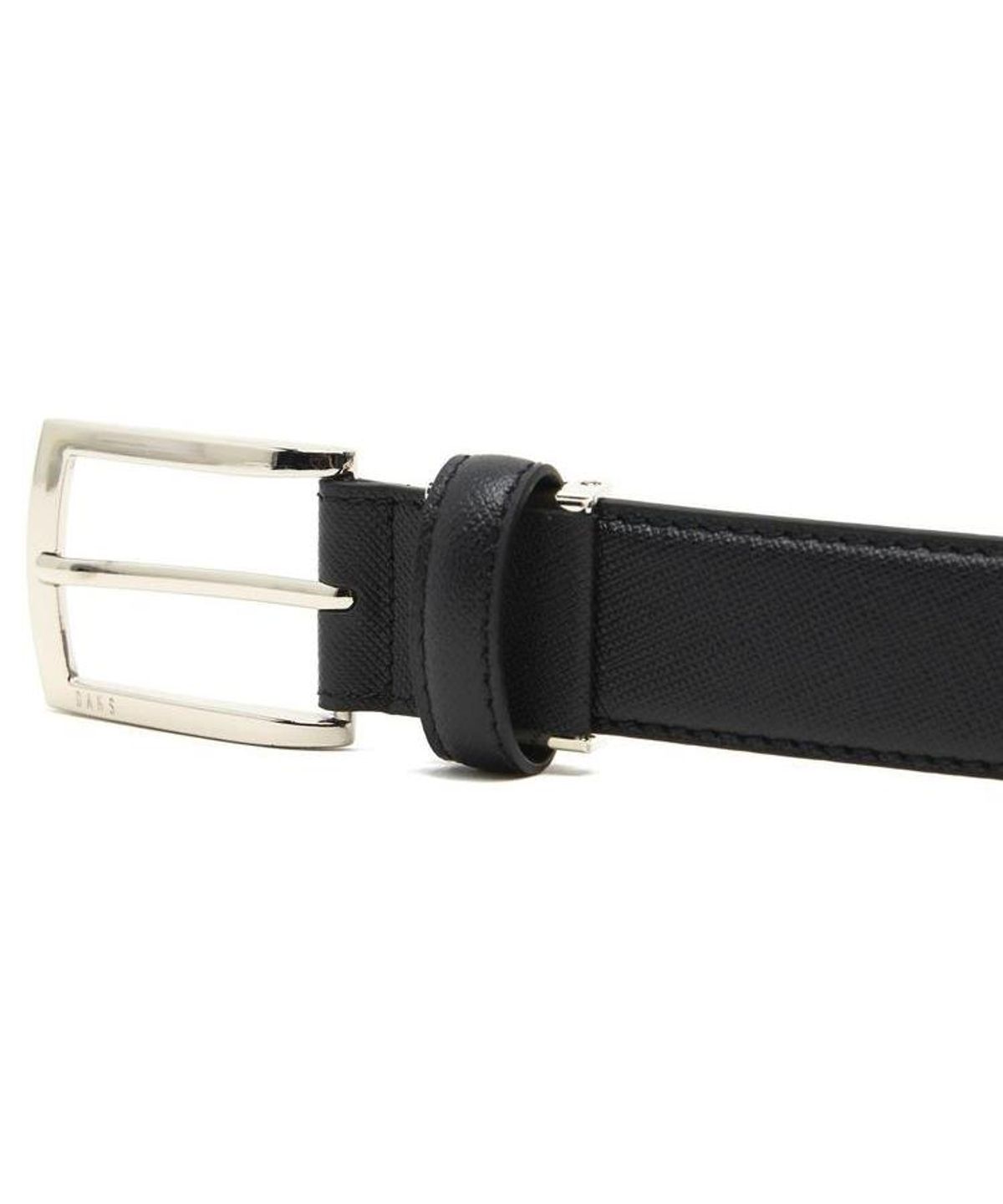 닥스 남성 액세서리(DAKS MEN'S ACCESSORIES) 닥스 블랙 모던 스퀘어 버클 소가죽 비조벨트 선물포장재동봉 DBBE6F924BK