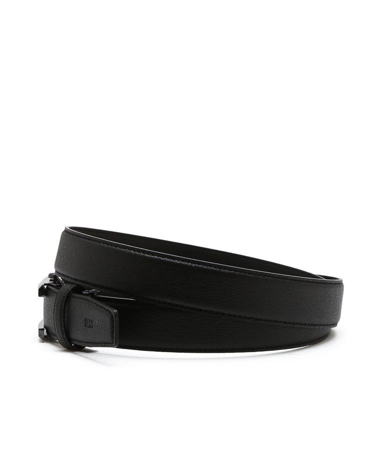 닥스 남성 액세서리(DAKS MEN'S ACCESSORIES) 블랙 남성 소가죽 자동벨트 DBBE6F242BK