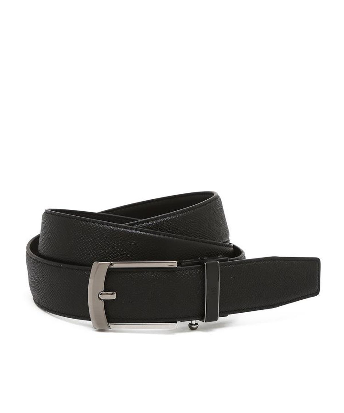 닥스 남성 액세서리(DAKS MEN'S ACCESSORIES) 블랙 CASUAL 반자동 벨트 DBBE6F162BK
