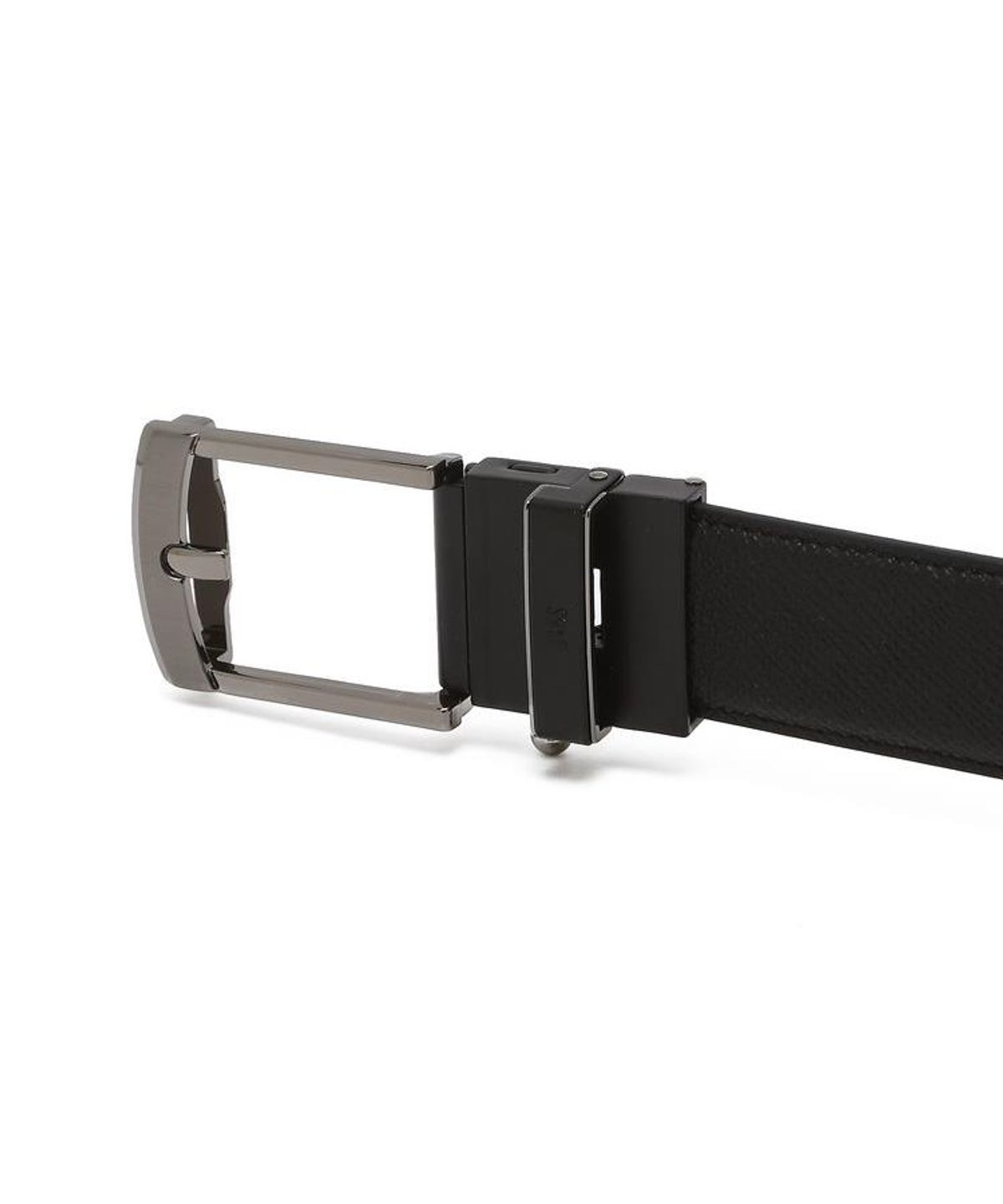 닥스 남성 액세서리(DAKS MEN'S ACCESSORIES) 블랙 CASUAL 반자동 벨트 DBBE6F162BK