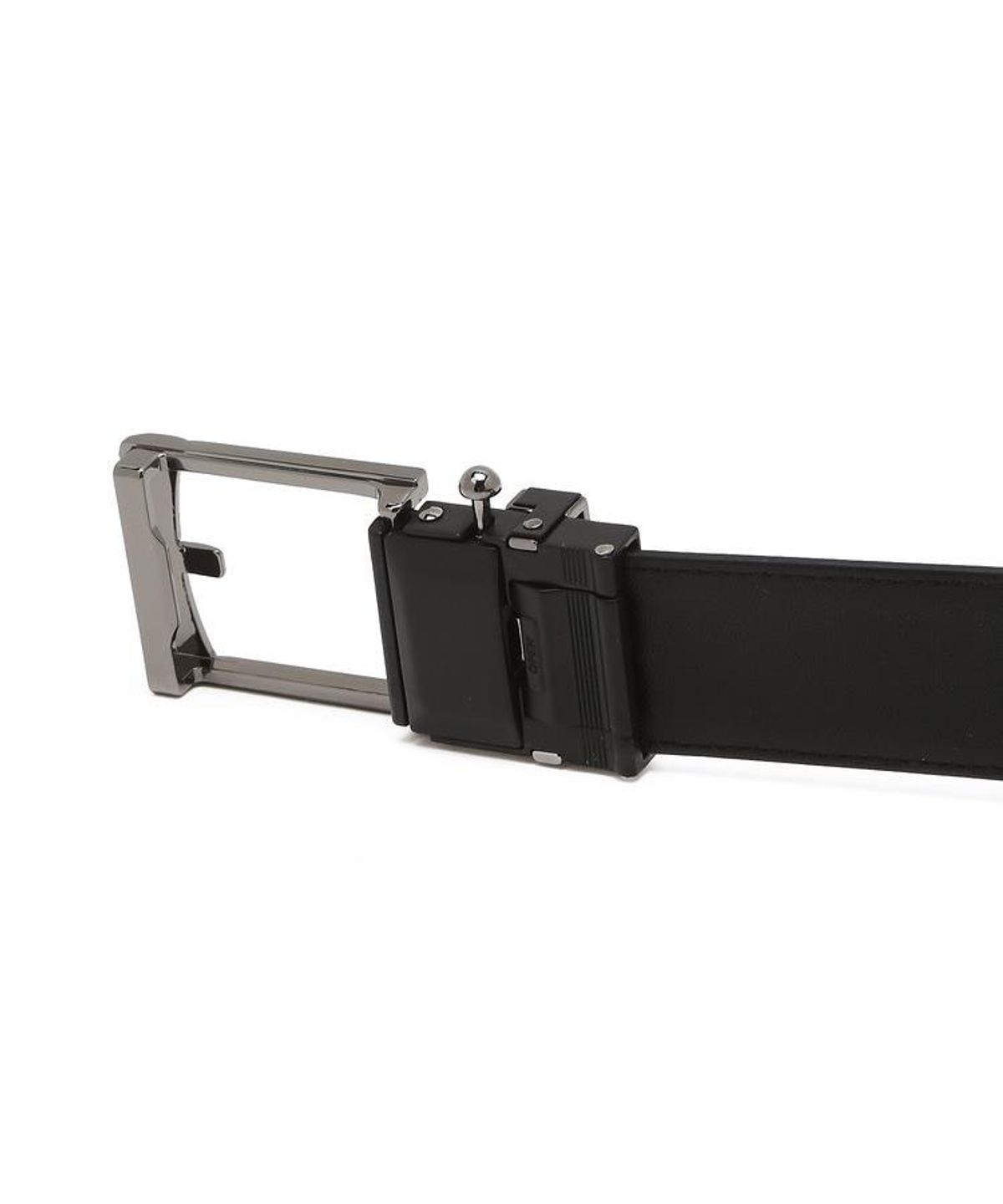 닥스 남성 액세서리(DAKS MEN'S ACCESSORIES) 블랙 CASUAL 반자동 벨트 DBBE6F162BK
