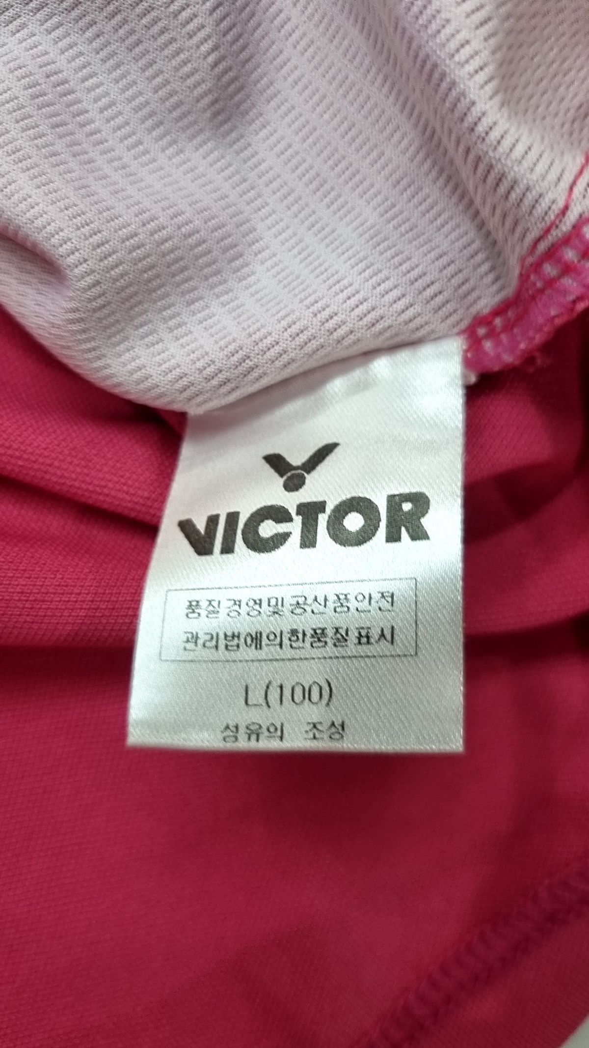 빅터(VICTOR) 반소매 티셔츠 L