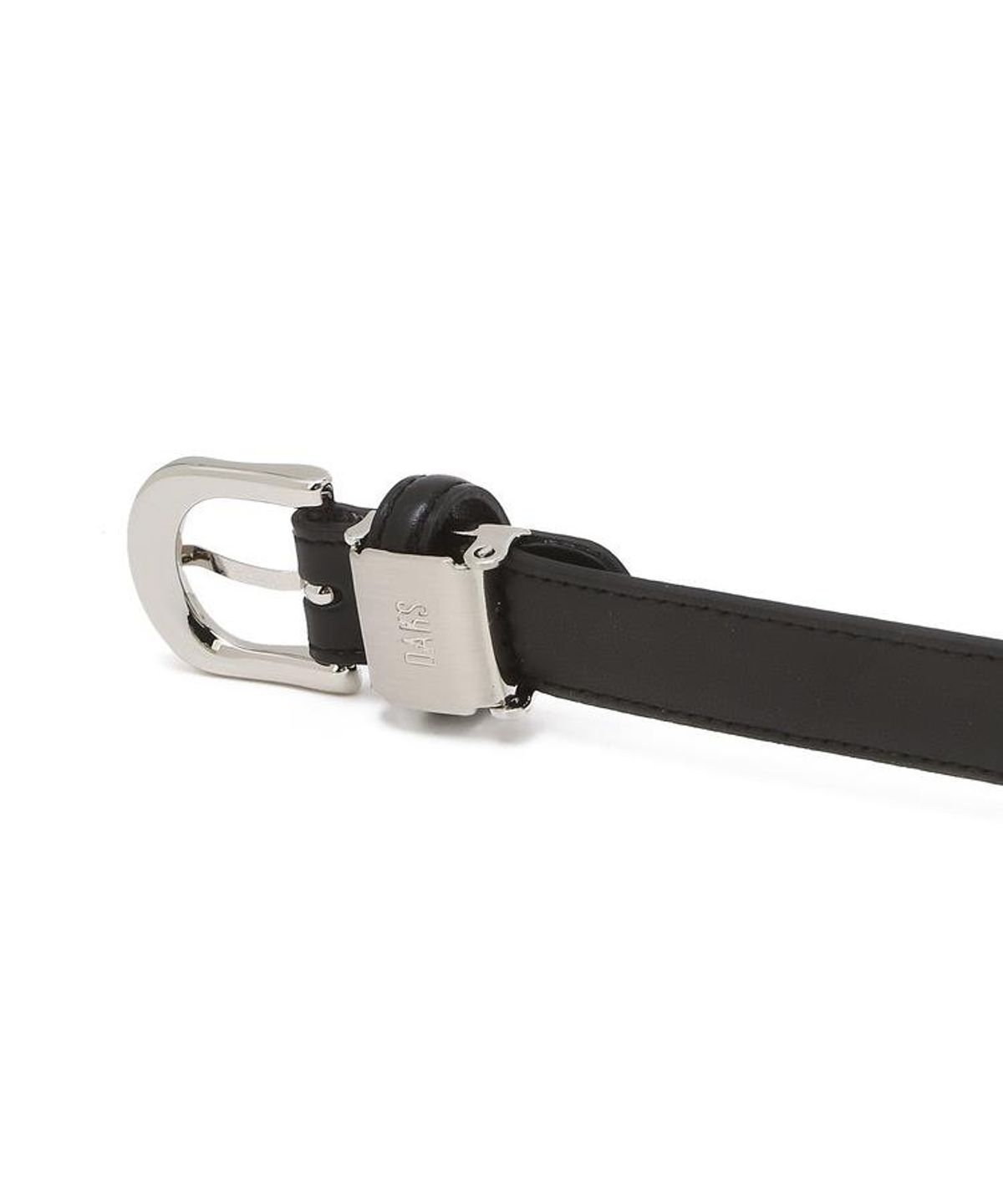 닥스 남성 액세서리(DAKS MEN'S ACCESSORIES) 블랙 소가죽 슬림 비조 여성벨트 DBBE6F746BK