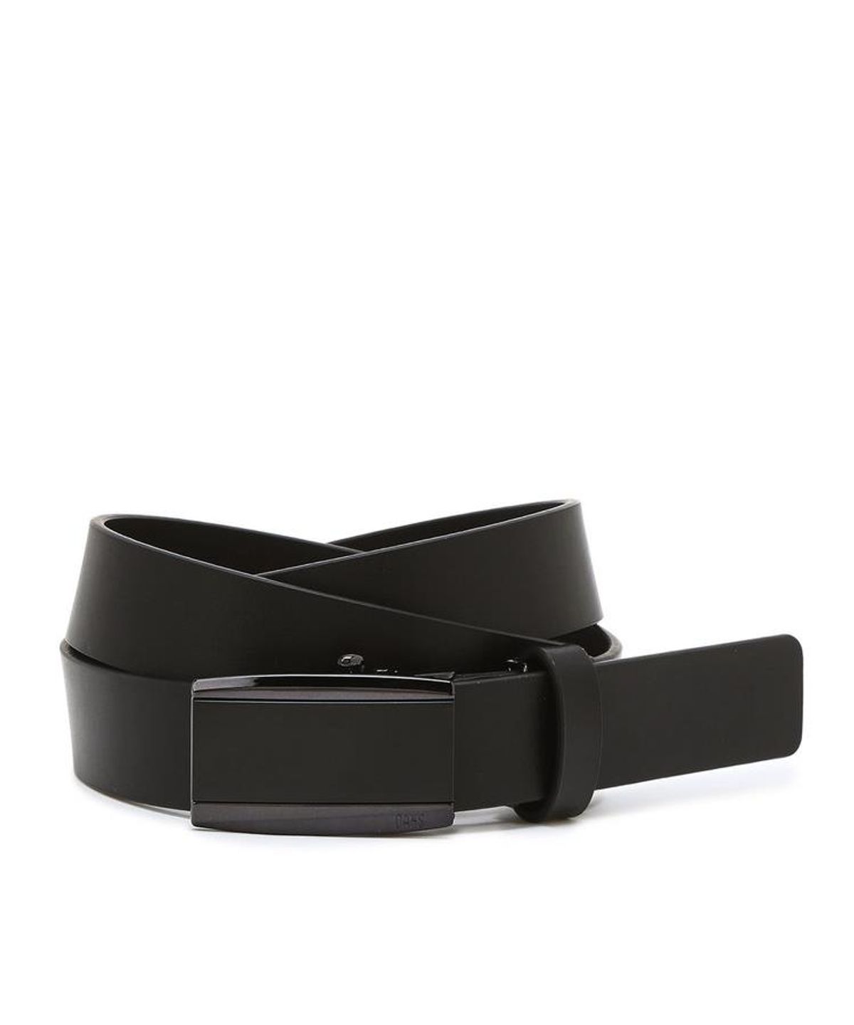 닥스 남성 액세서리(DAKS MEN'S ACCESSORIES) 블랙 무광버클 소가죽 자동벨트 DBBE6F501BK