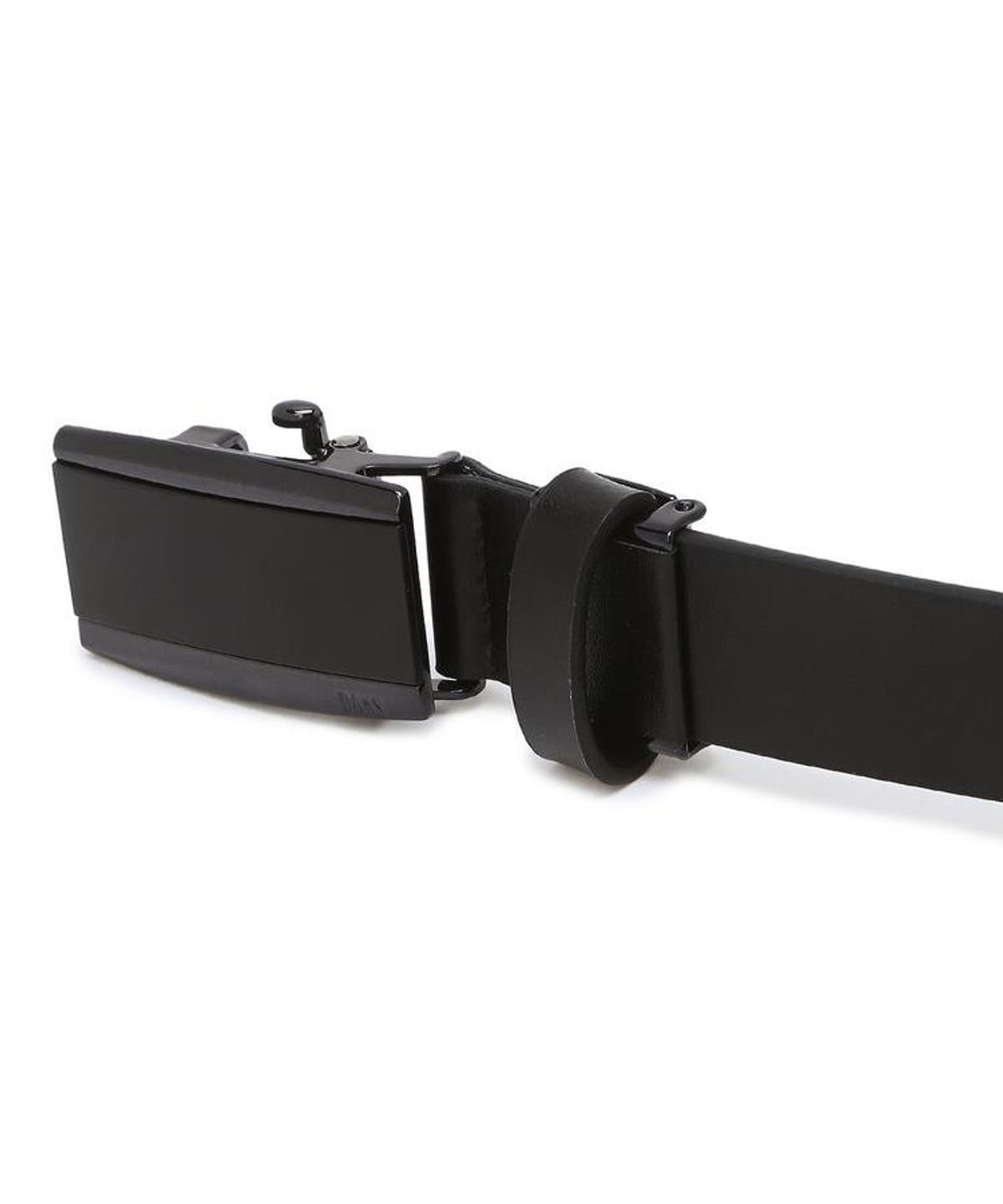 닥스 남성 액세서리(DAKS MEN'S ACCESSORIES) 블랙 무광버클 소가죽 자동벨트 DBBE6F501BK