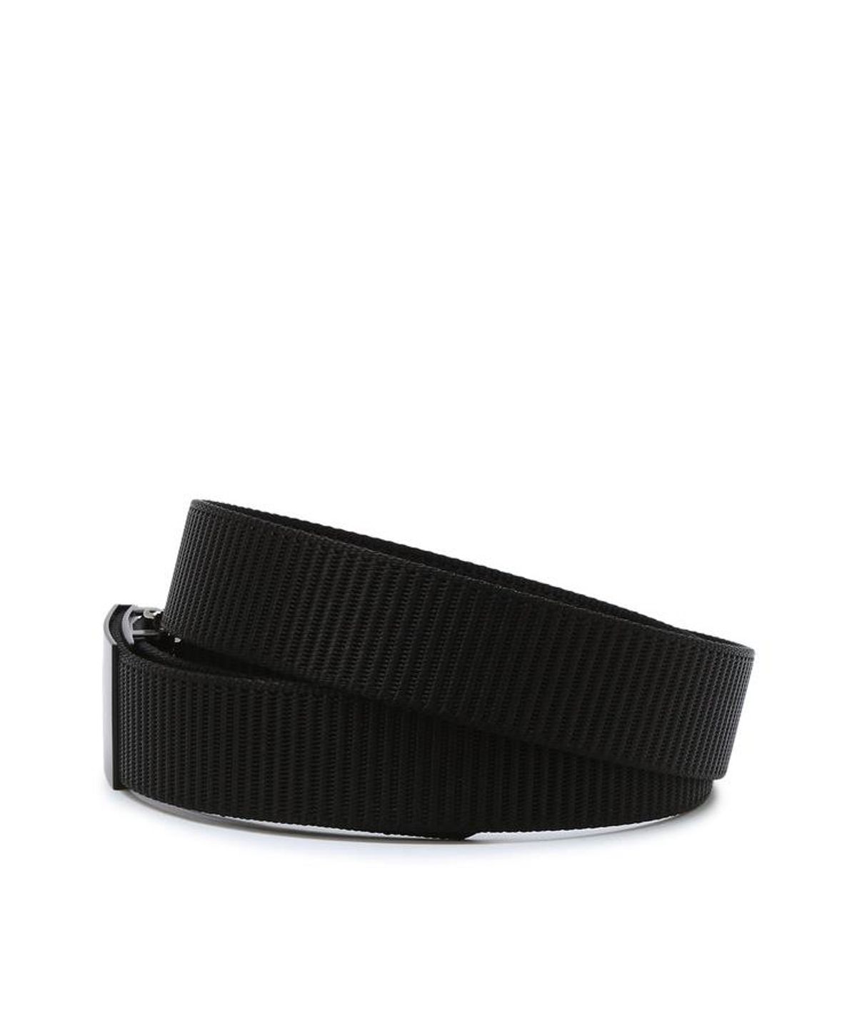 닥스 남성 액세서리(DAKS MEN'S ACCESSORIES) (DD symbol) 블랙 DD 무광버클 웨빙 자동벨트 DBBE6F126BK