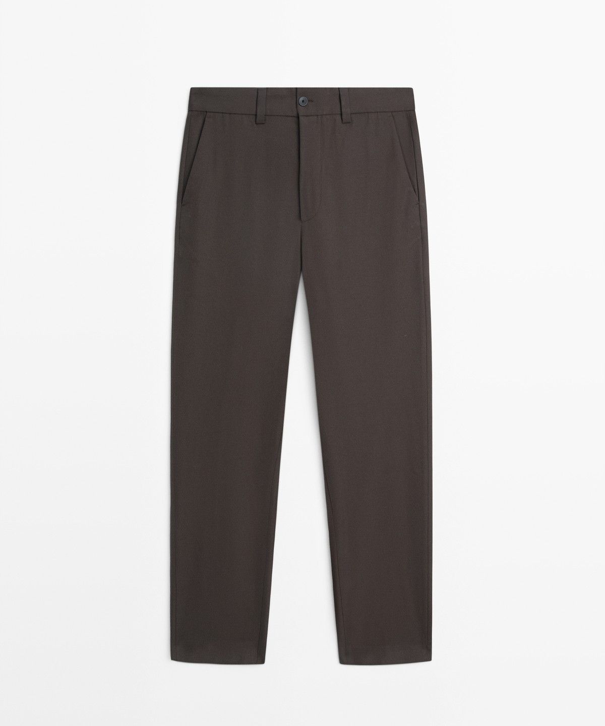 마시모두띠(MASSIMO DUTTI) 100% 쿨 울 토탈 룩 팬츠
