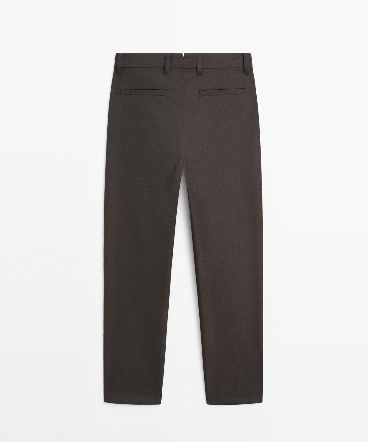 마시모두띠(MASSIMO DUTTI) 100% 쿨 울 토탈 룩 팬츠