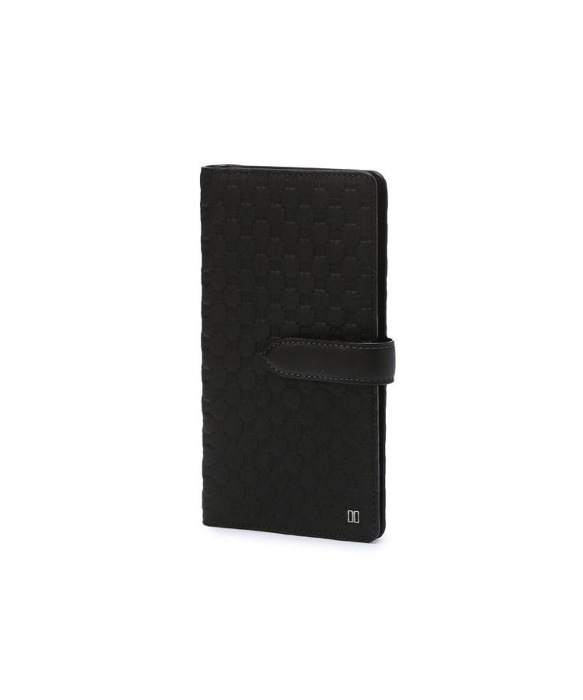 닥스 남성 액세서리(DAKS MEN'S ACCESSORIES) 블랙 유럽 수입가죽 루이스 엠보 DD 패턴 DBHO6F383BK