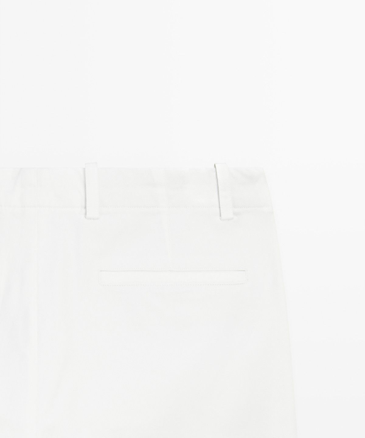 마시모두띠(MASSIMO DUTTI) 코튼 블렌드 스트레이트 핏 팬츠