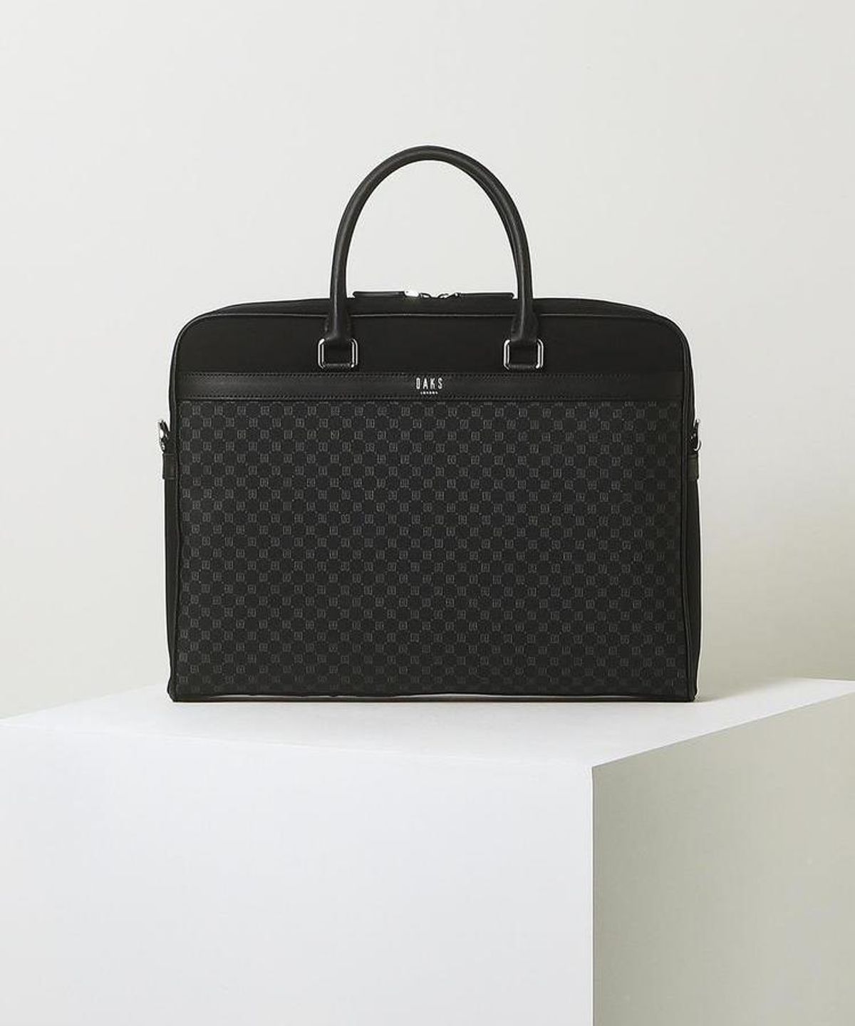 닥스 남성 액세서리(DAKS MEN'S ACCESSORIES) 블랙 DD 패턴 나일론 DBBA6F591BK