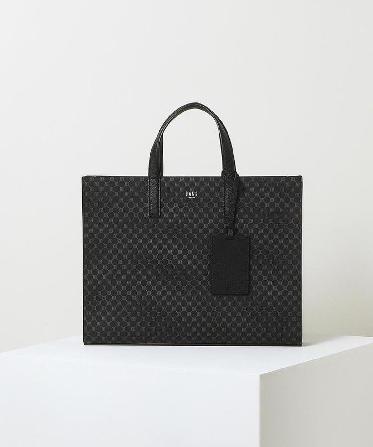 닥스 남성 액세서리(DAKS MEN'S ACCESSORIES) 블랙 DD 패턴 DBBA6F601BK