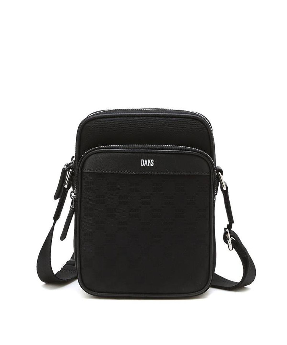 닥스 남성 액세서리(DAKS MEN'S ACCESSORIES) 블랙 DD패턴 포켓 DBBA6FE45BK