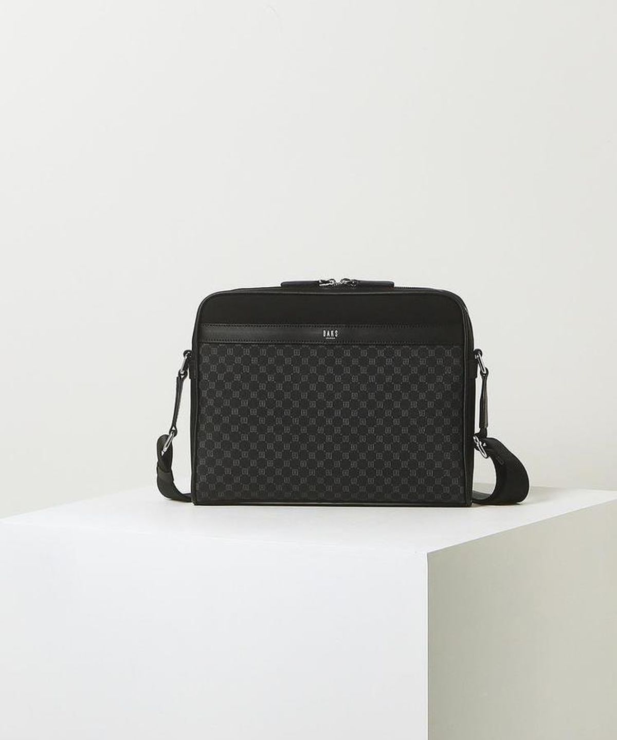 닥스 남성 액세서리(DAKS MEN'S ACCESSORIES) 블랙 DD 패턴 나일론 DBBA6F593BK