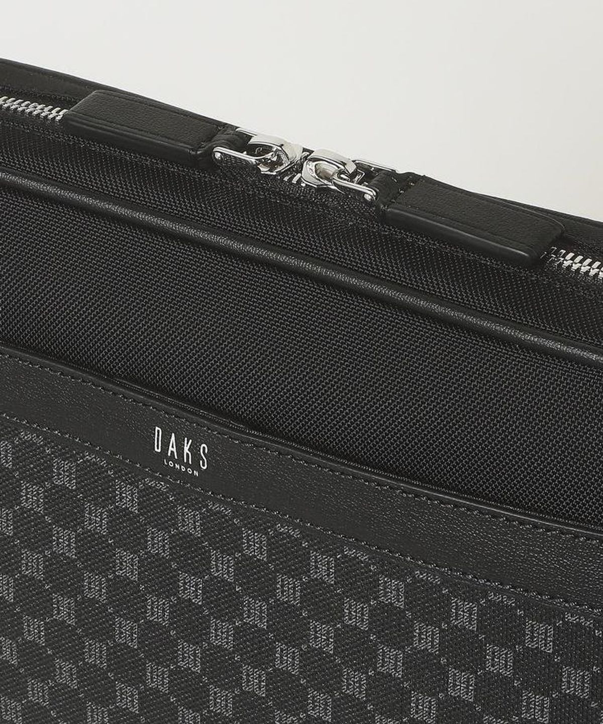 닥스 남성 액세서리(DAKS MEN'S ACCESSORIES) 블랙 DD 패턴 나일론 DBBA6F593BK