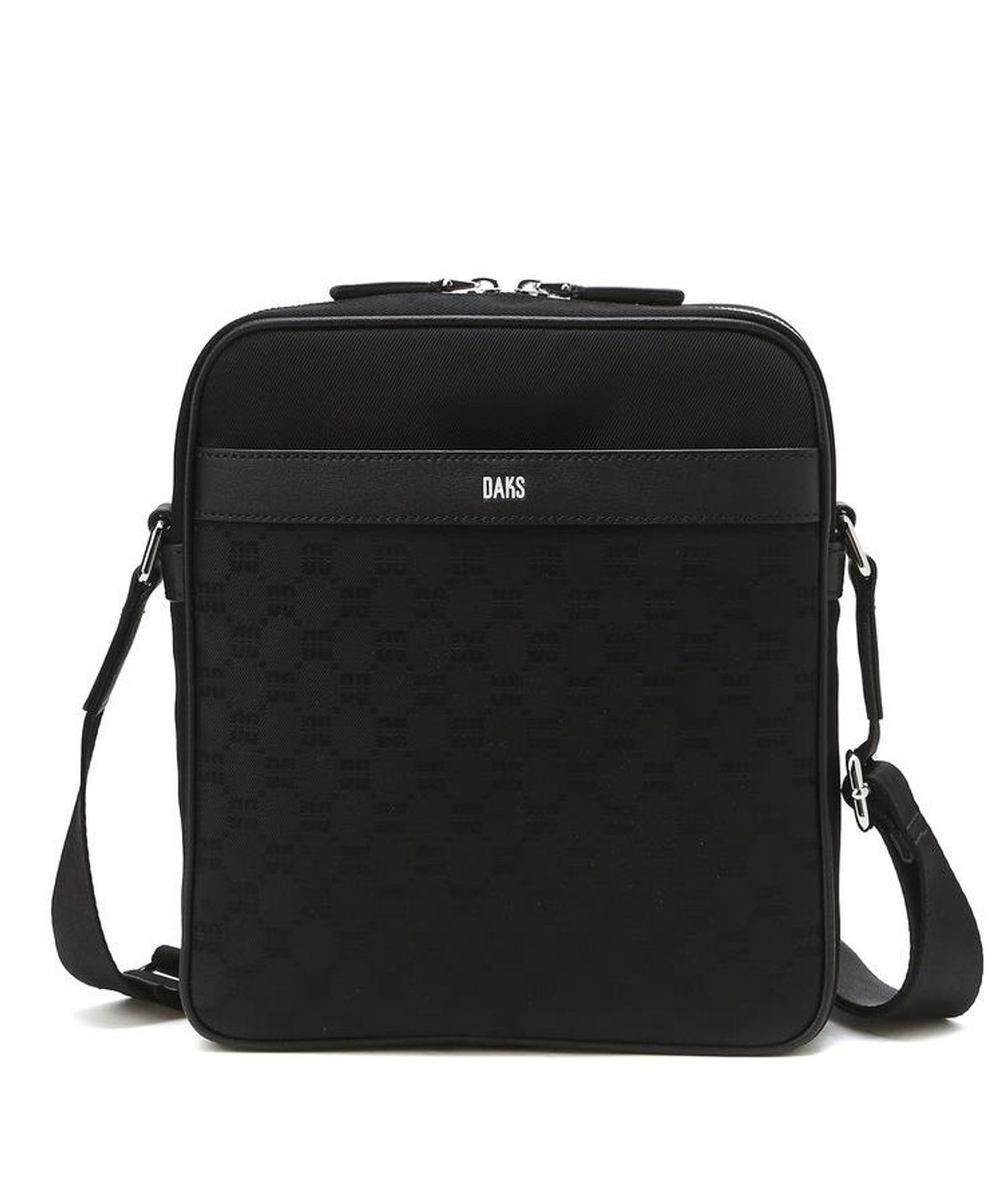 닥스 남성 액세서리(DAKS MEN'S ACCESSORIES) 블랙 DD패턴 포켓 DBBA6FE44BK