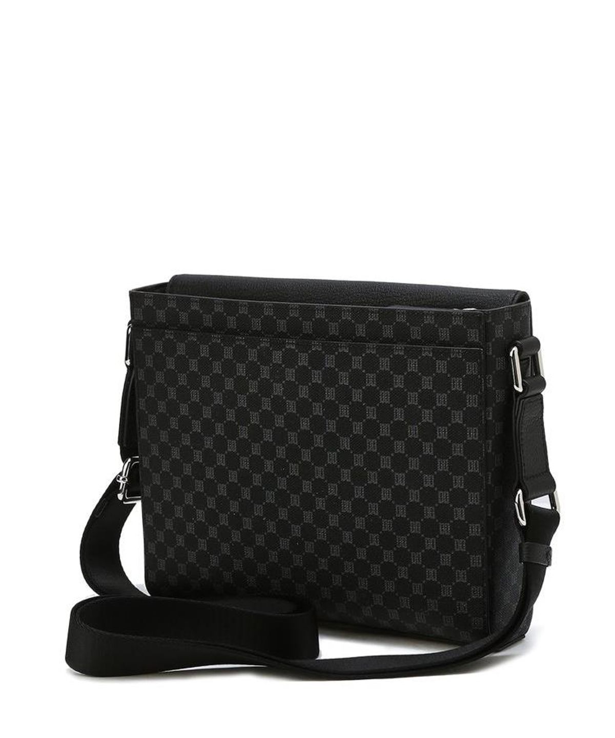 닥스 남성 액세서리(DAKS MEN'S ACCESSORIES) 루이스브릿지 블랙 DD 패턴 크로스백 DBBA6F620BK