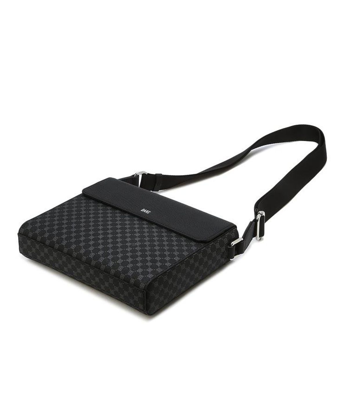 닥스 남성 액세서리(DAKS MEN'S ACCESSORIES) 루이스브릿지 블랙 DD 패턴 크로스백 DBBA6F620BK