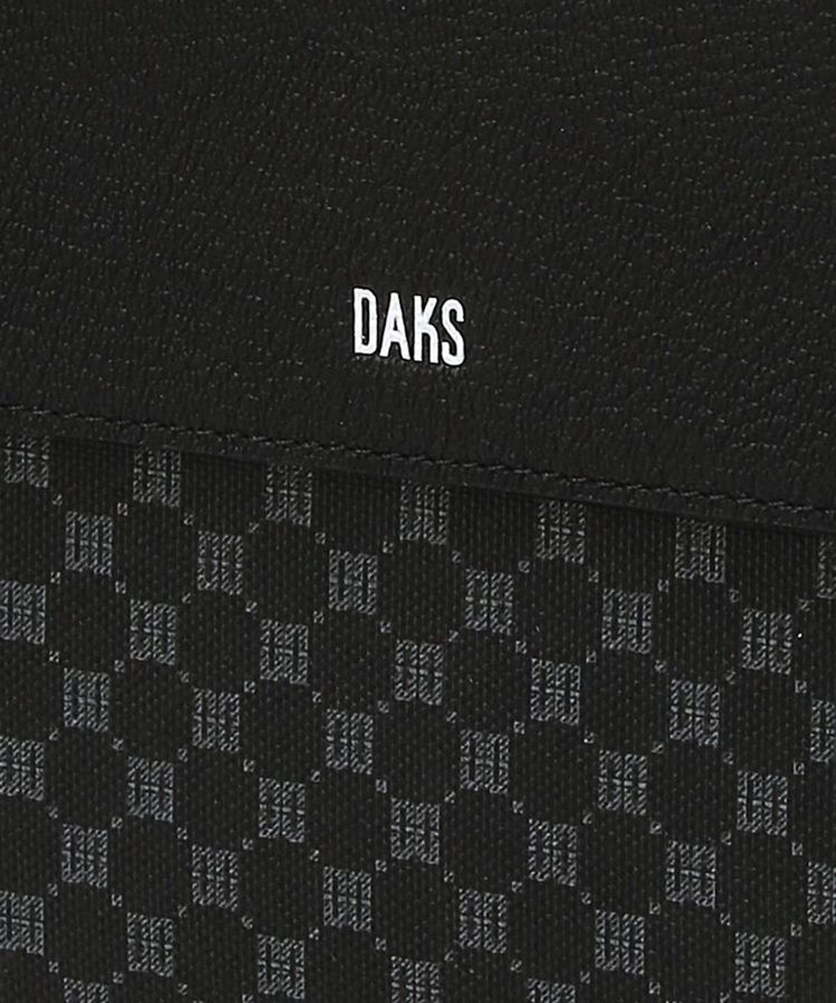 닥스 남성 액세서리(DAKS MEN'S ACCESSORIES) 루이스브릿지 블랙 DD 패턴 크로스백 DBBA6F620BK