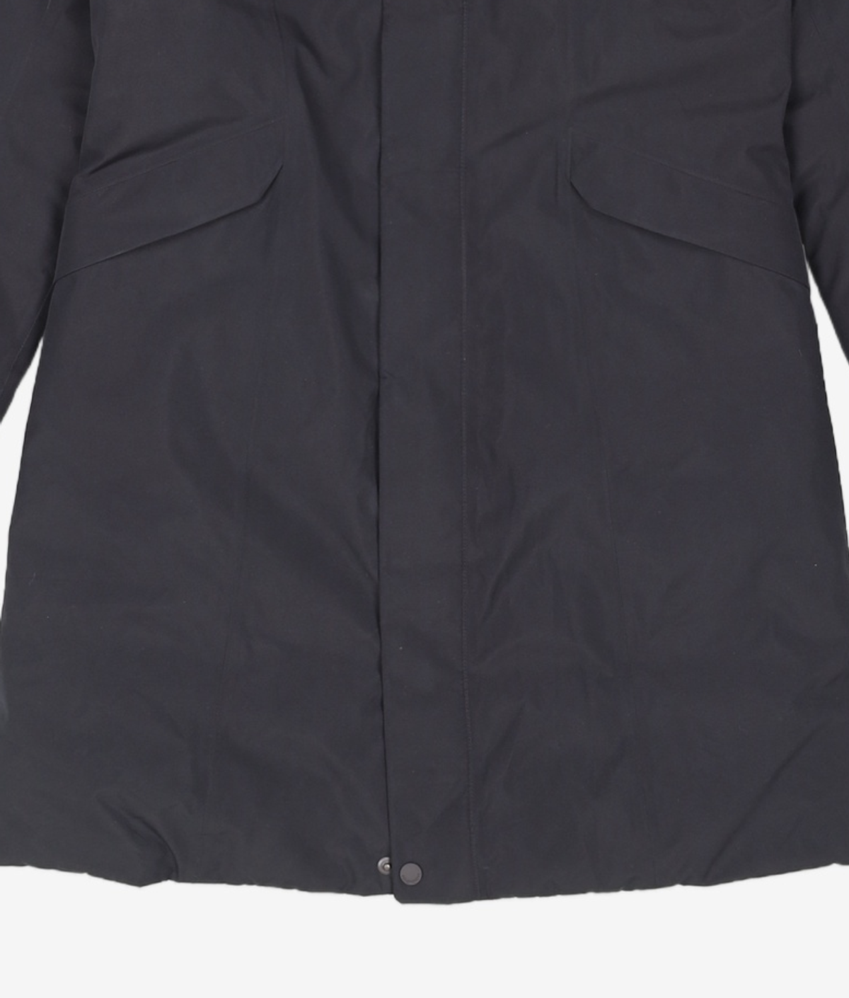 코오롱스포츠(KOLON SPORT) 여성 고어 중기장 다운_JKJDW19292BLK 90