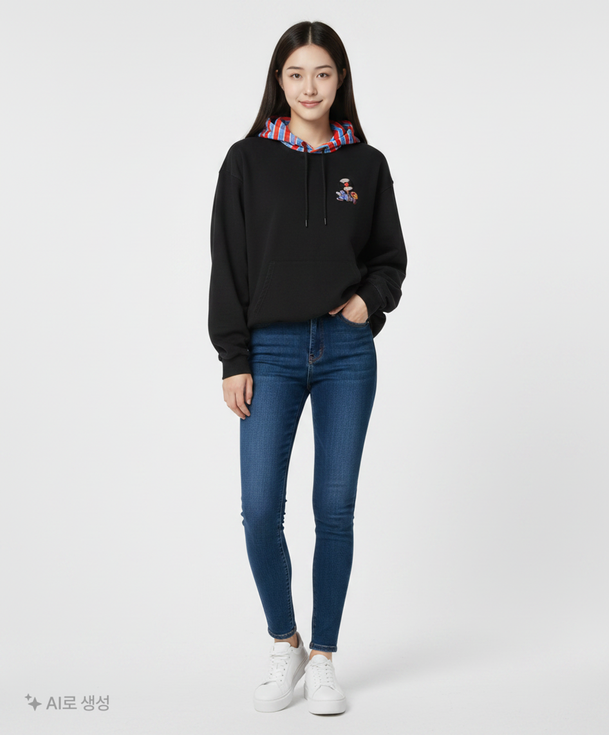 스테레오 바이널즈(STEREO VINYLS) [SS20 SV X Sesame Street] Ernie Hoodie(Black) S