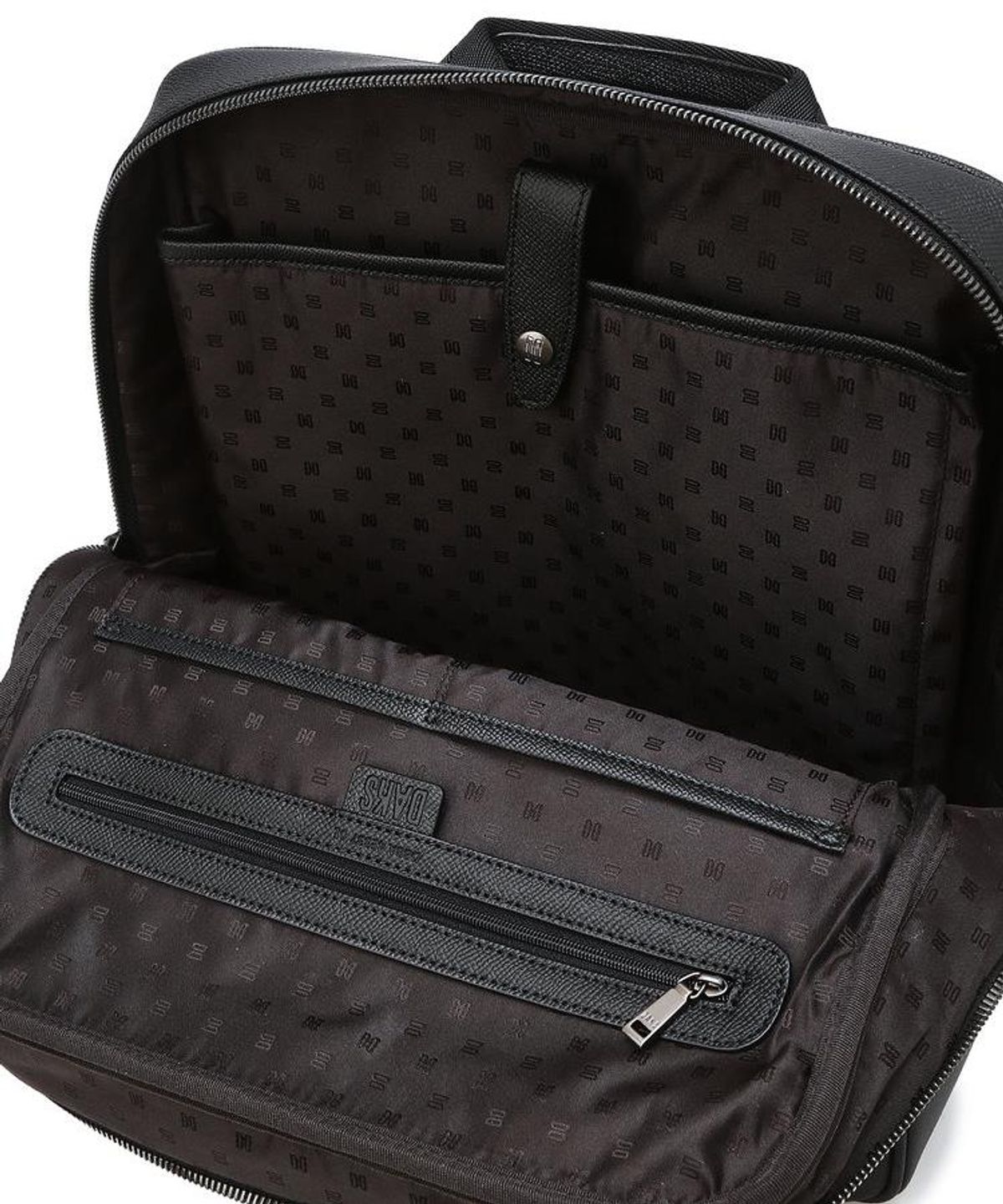 닥스 남성 액세서리(DAKS MEN'S ACCESSORIES) 블랙 심플 소가죽 DBBA6F337BK