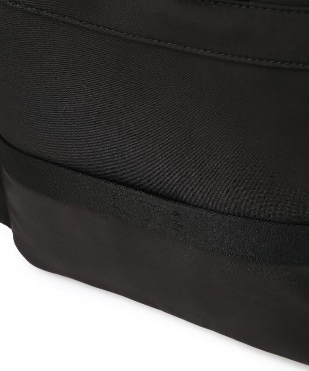 닥스 남성 액세서리(DAKS MEN'S ACCESSORIES) 블랙 로고장식 가죽 백팩 DBBA6F101BK