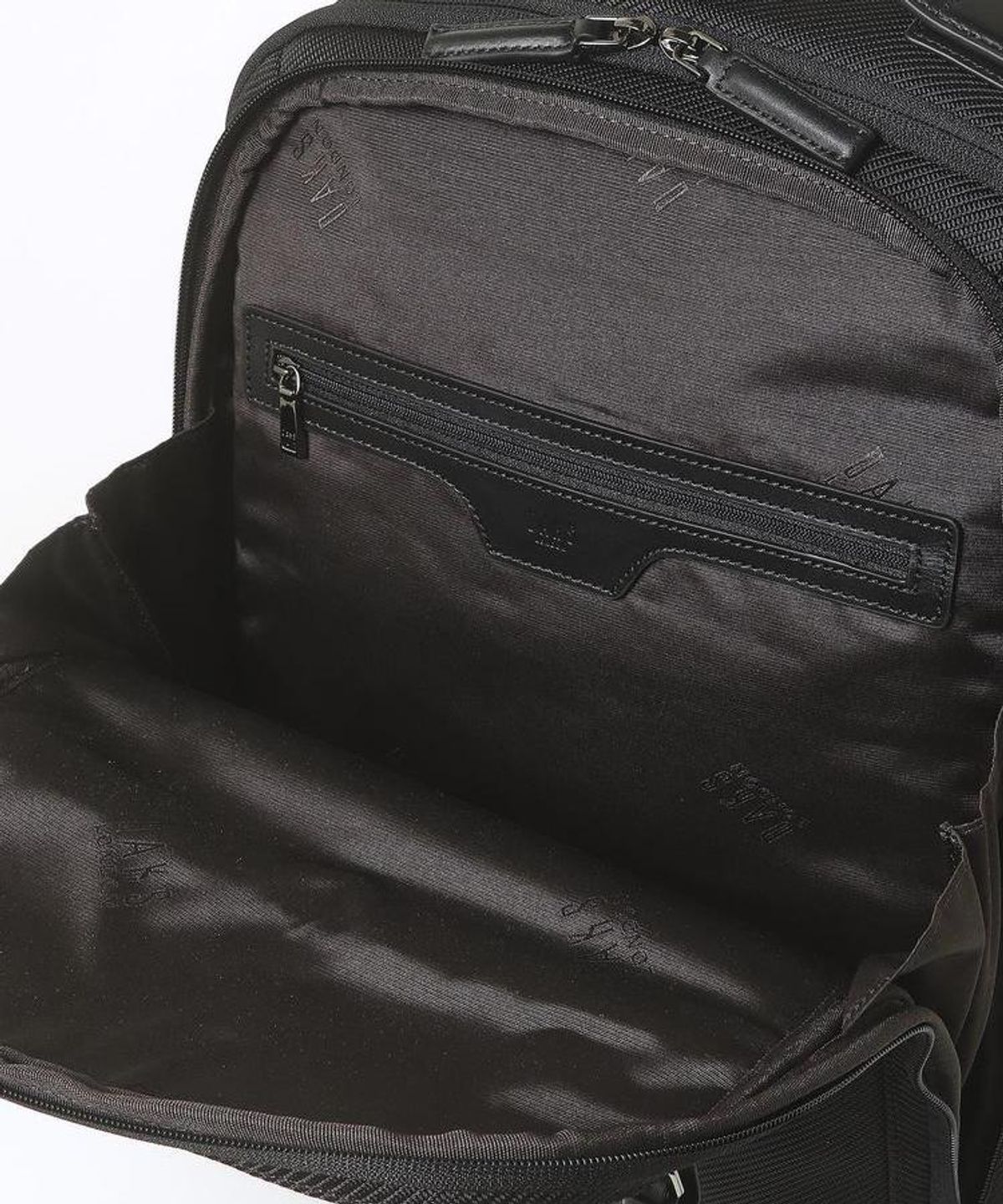 닥스 남성 액세서리(DAKS MEN'S ACCESSORIES) 블랙 로고장식 나일론 DBBA6F669BK
