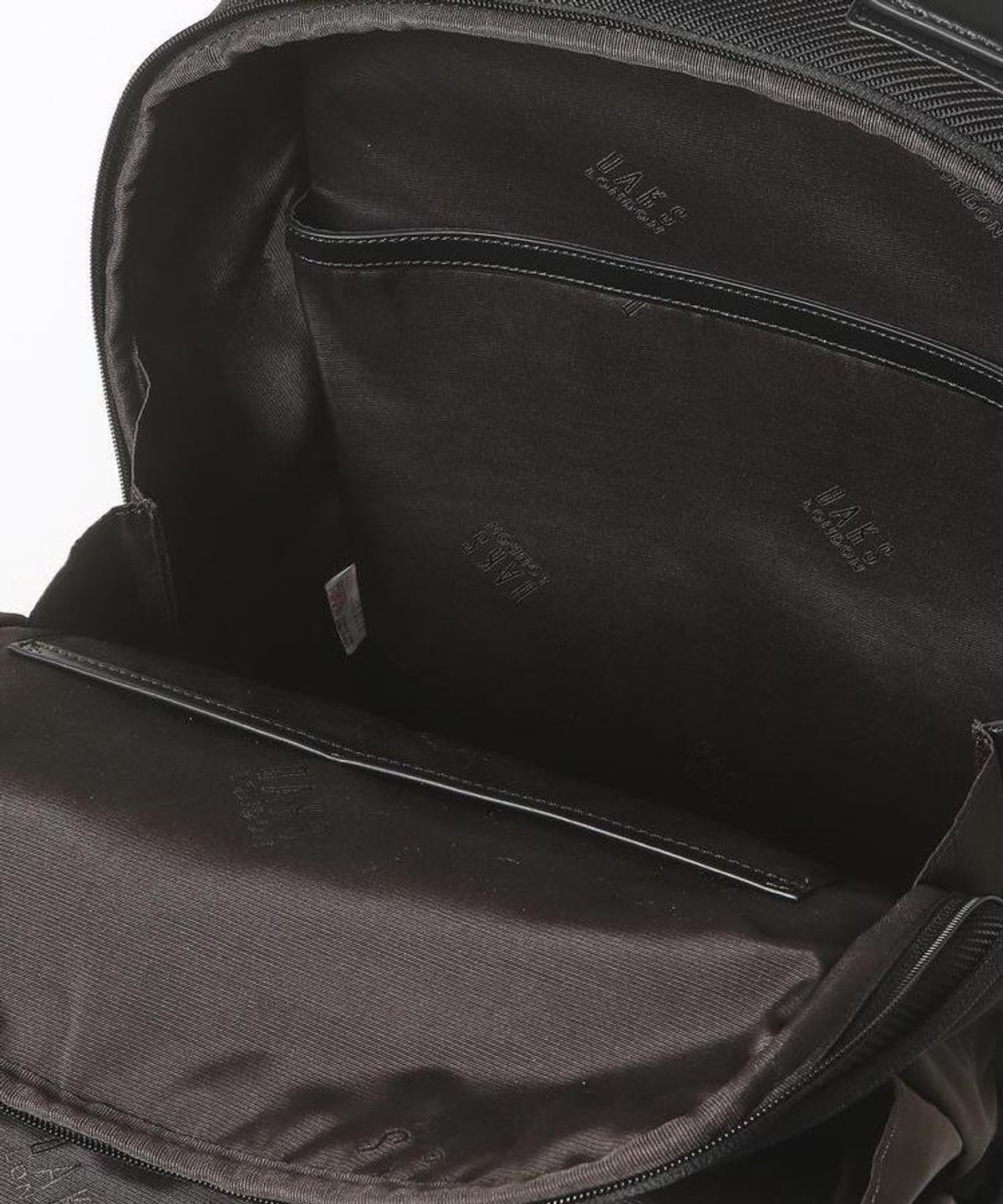 닥스 남성 액세서리(DAKS MEN'S ACCESSORIES) 블랙 로고장식 나일론 DBBA6F669BK