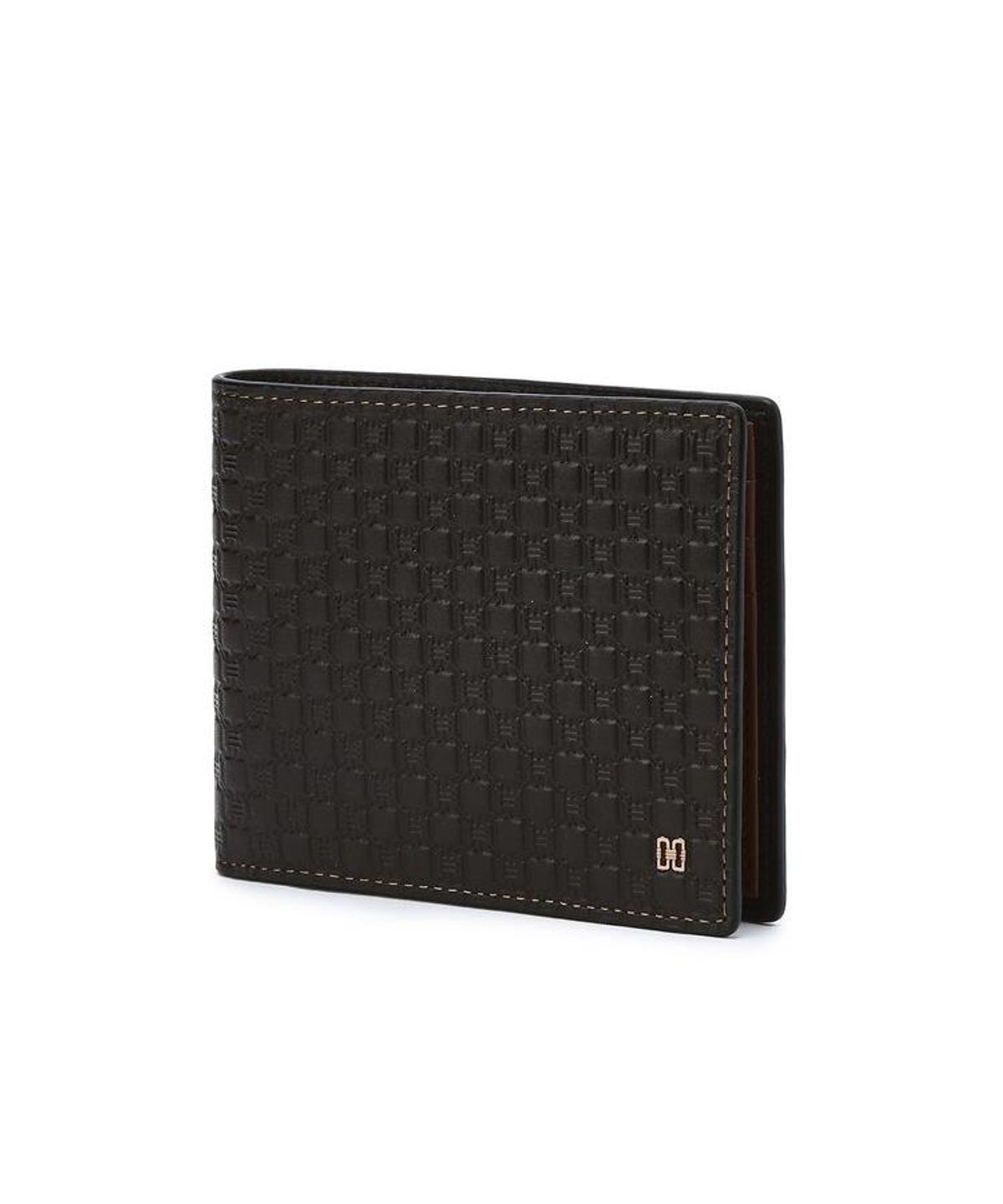 닥스 남성 액세서리(DAKS MEN'S ACCESSORIES) (BARNET) 바넷 다크브라운 바넷 엠보 DD 패턴 반지갑 DBWA6F926W3