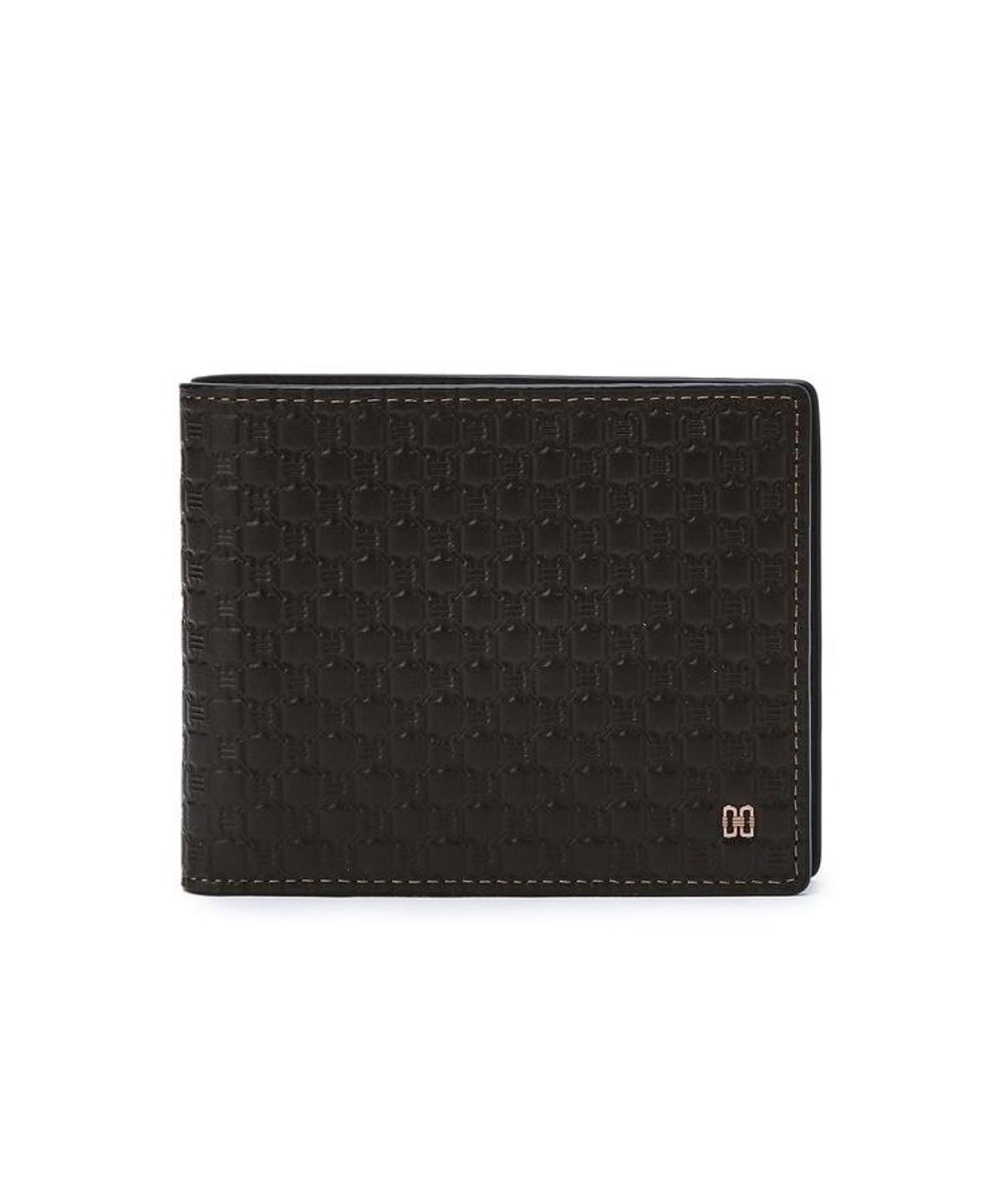 닥스 남성 액세서리(DAKS MEN'S ACCESSORIES) (BARNET) 바넷 다크브라운 바넷 엠보 DD 패턴 반지갑 DBWA6F926W3