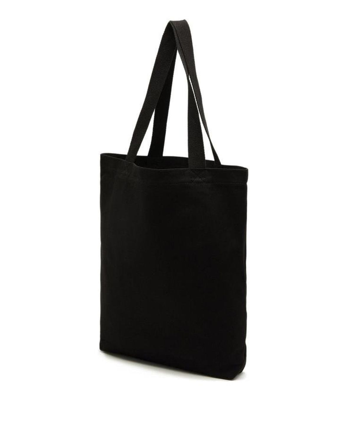 닥스 남성 액세서리(DAKS MEN'S ACCESSORIES) 블랙 로고 프린팅 면 토트백 DBBA6F338BK