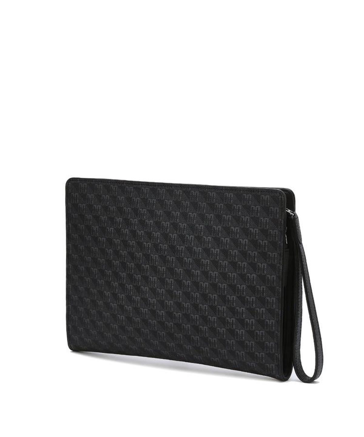 닥스 남성 액세서리(DAKS MEN'S ACCESSORIES) 블랙 DD 패턴 PVC DBBA6F034BK